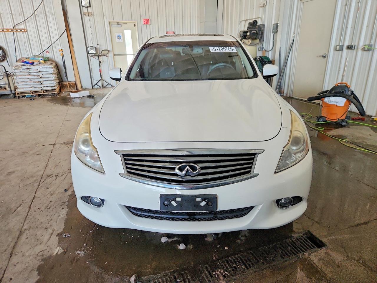 2013 Infiniti G37 Sedan X White vin: JN1CV6AR3DM354532
