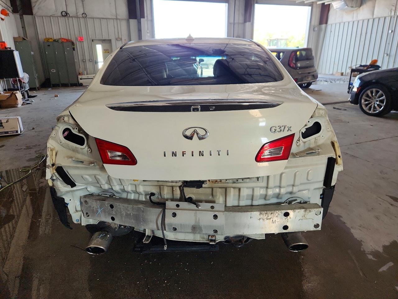 2013 Infiniti G37 Sedan X White vin: JN1CV6AR3DM354532