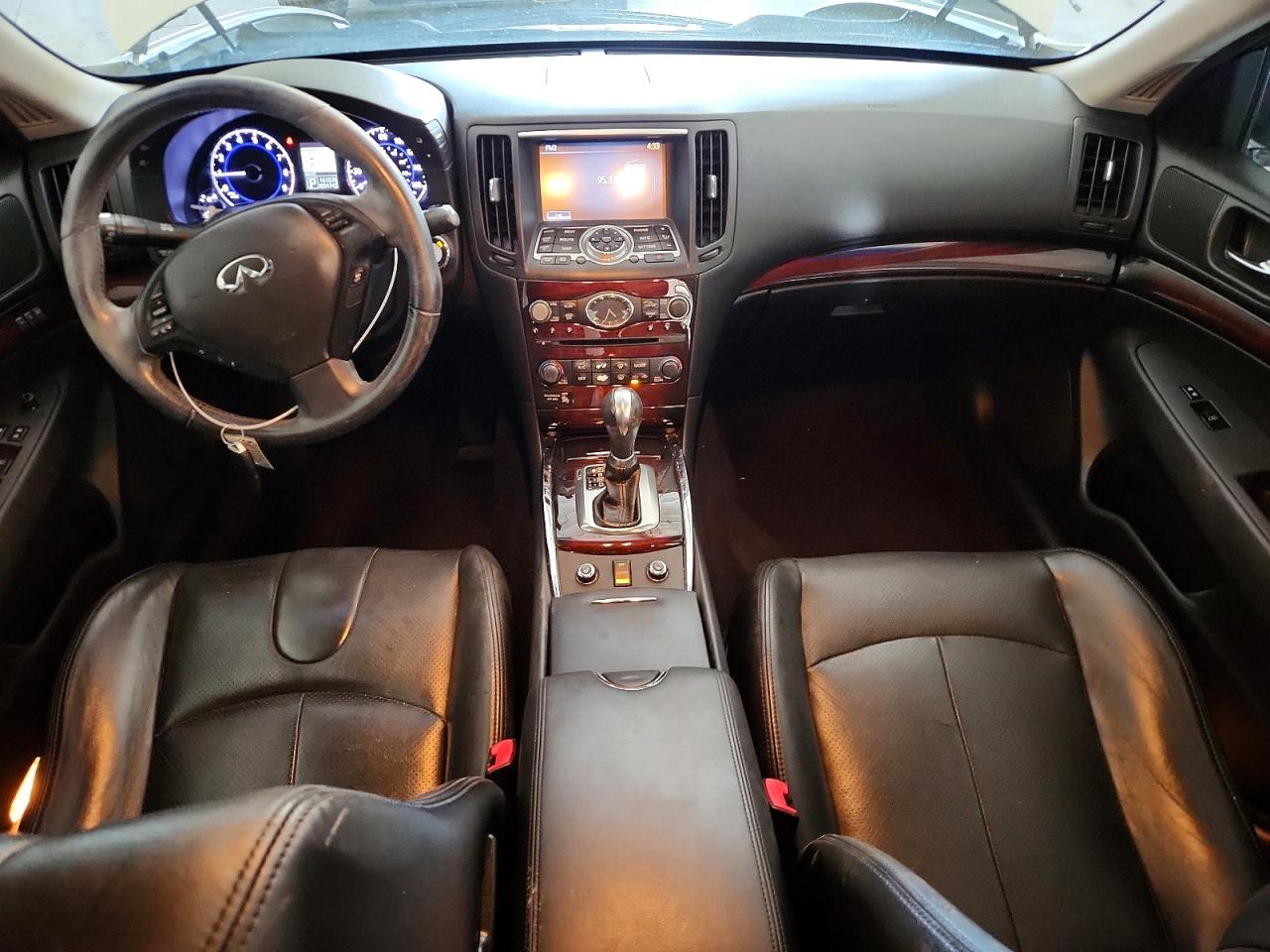 2013 Infiniti G37 Sedan X White vin: JN1CV6AR3DM354532