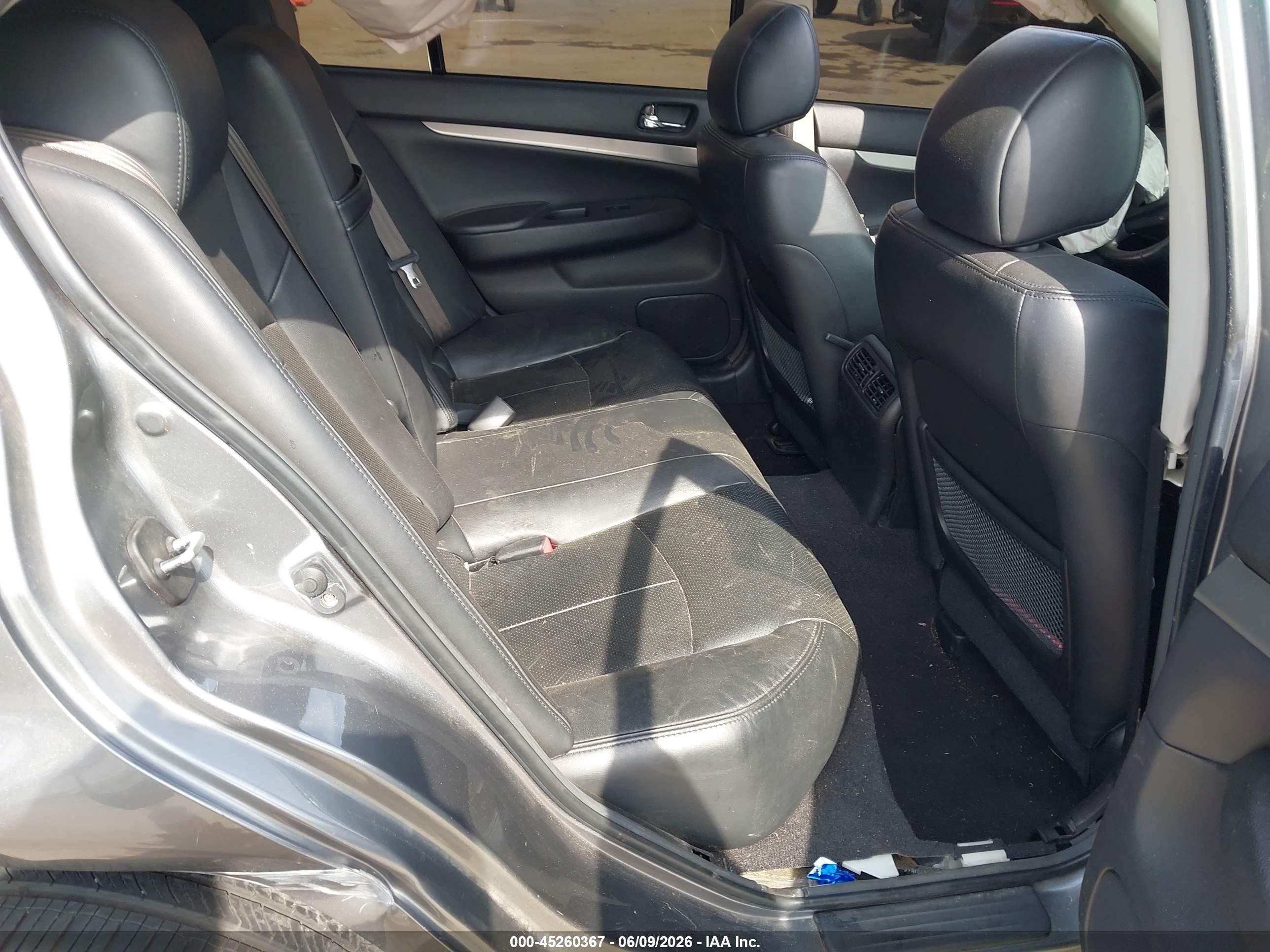 2013 Infiniti G37x   Gray vin: JN1CV6AR3DM357379
