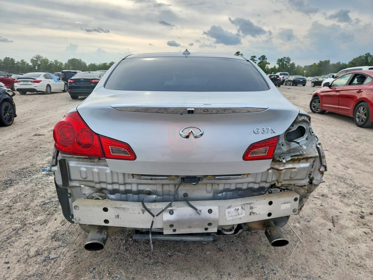 2013 Infiniti G37 Sedan X Silver vin: JN1CV6AR3DM751870