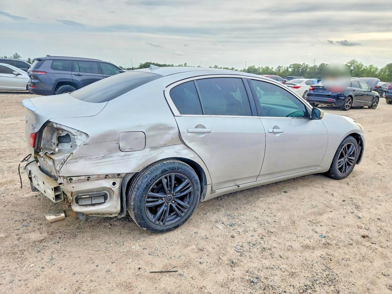 2013 Infiniti G37 Sedan X Silver vin: JN1CV6AR3DM751870