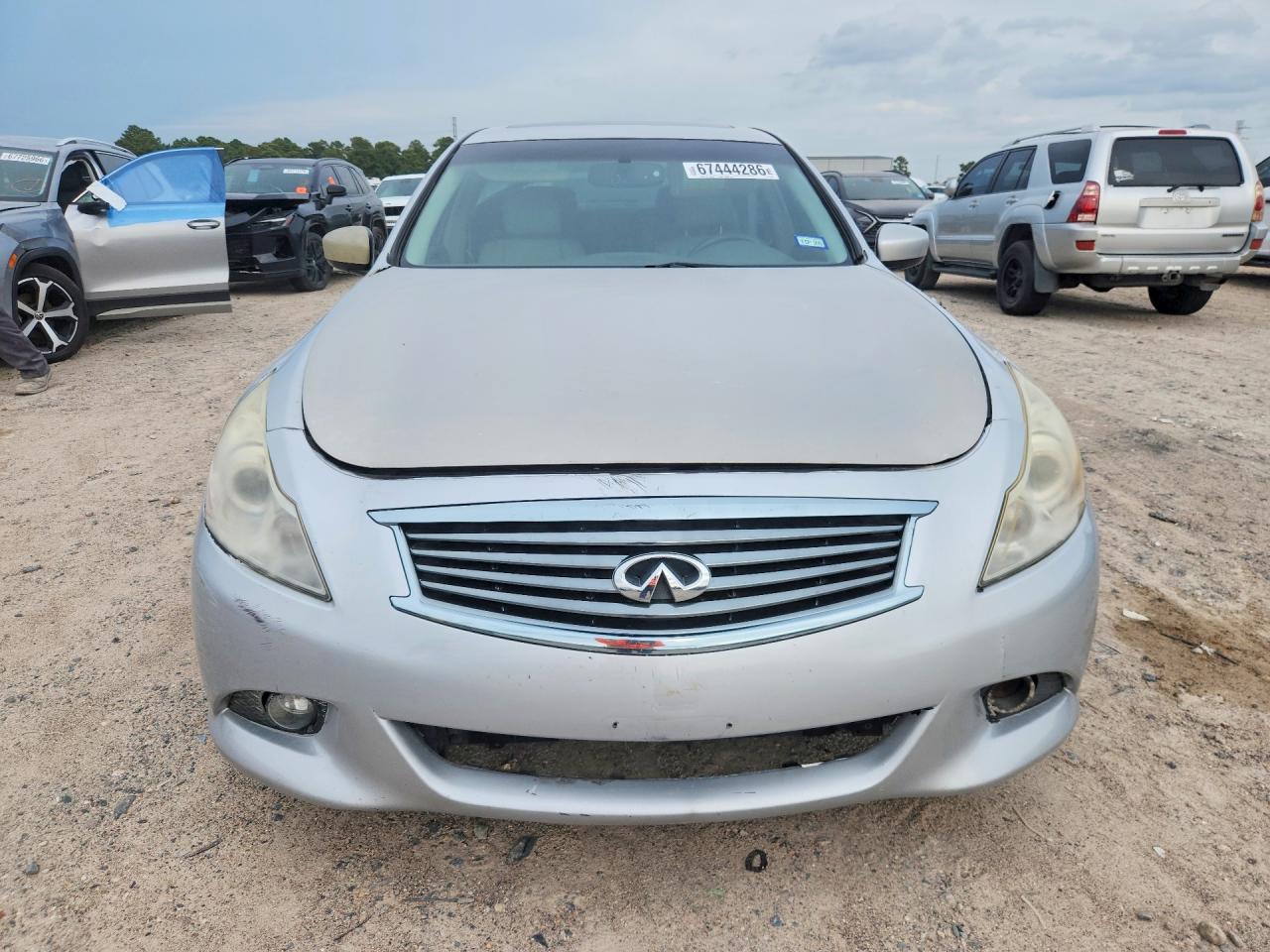 2013 Infiniti G37 Sedan X Silver vin: JN1CV6AR3DM751870