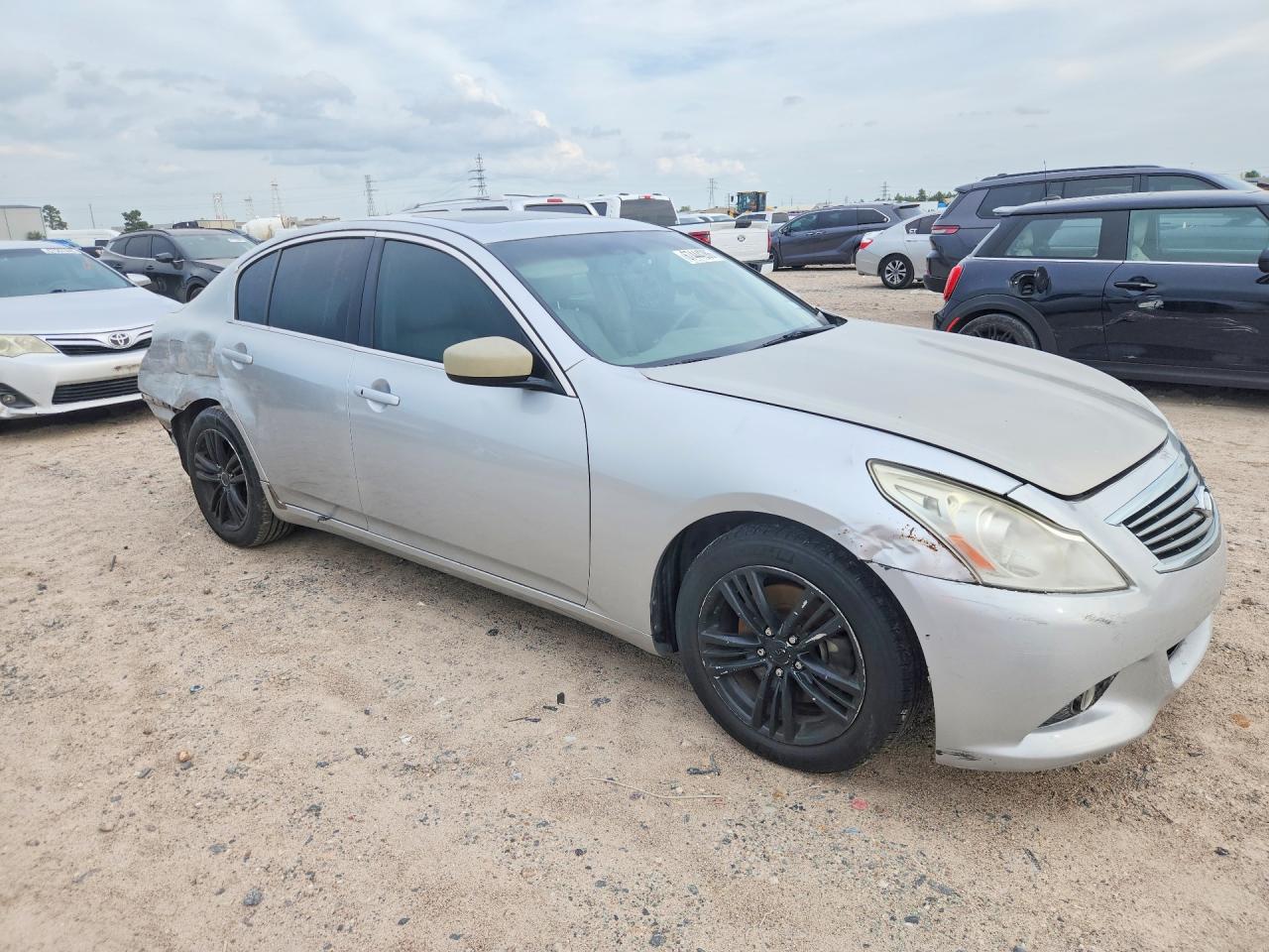 2013 Infiniti G37 Sedan X Silver vin: JN1CV6AR3DM751870