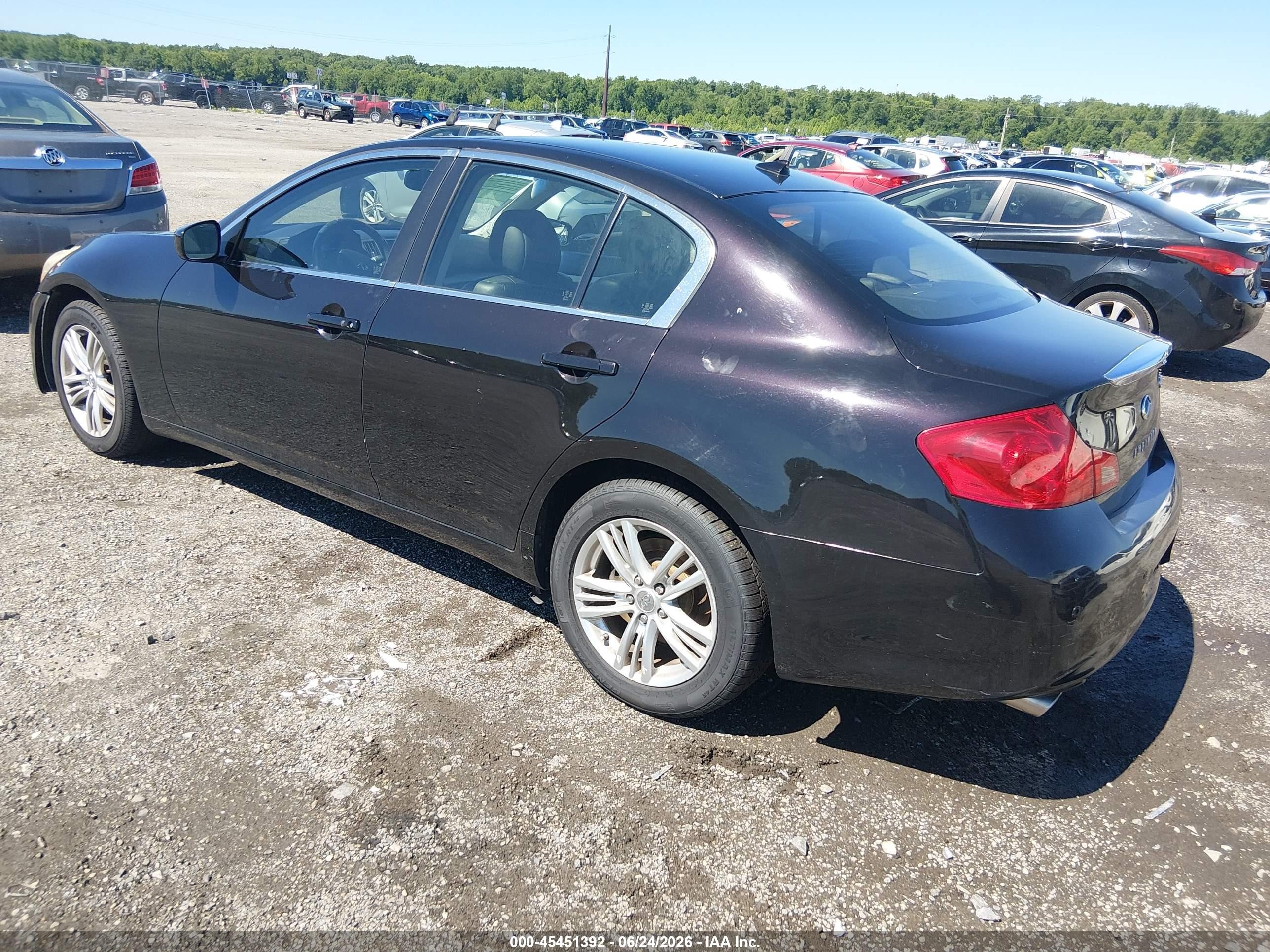2013 Infiniti G37x   Black vin: JN1CV6AR3DM755143