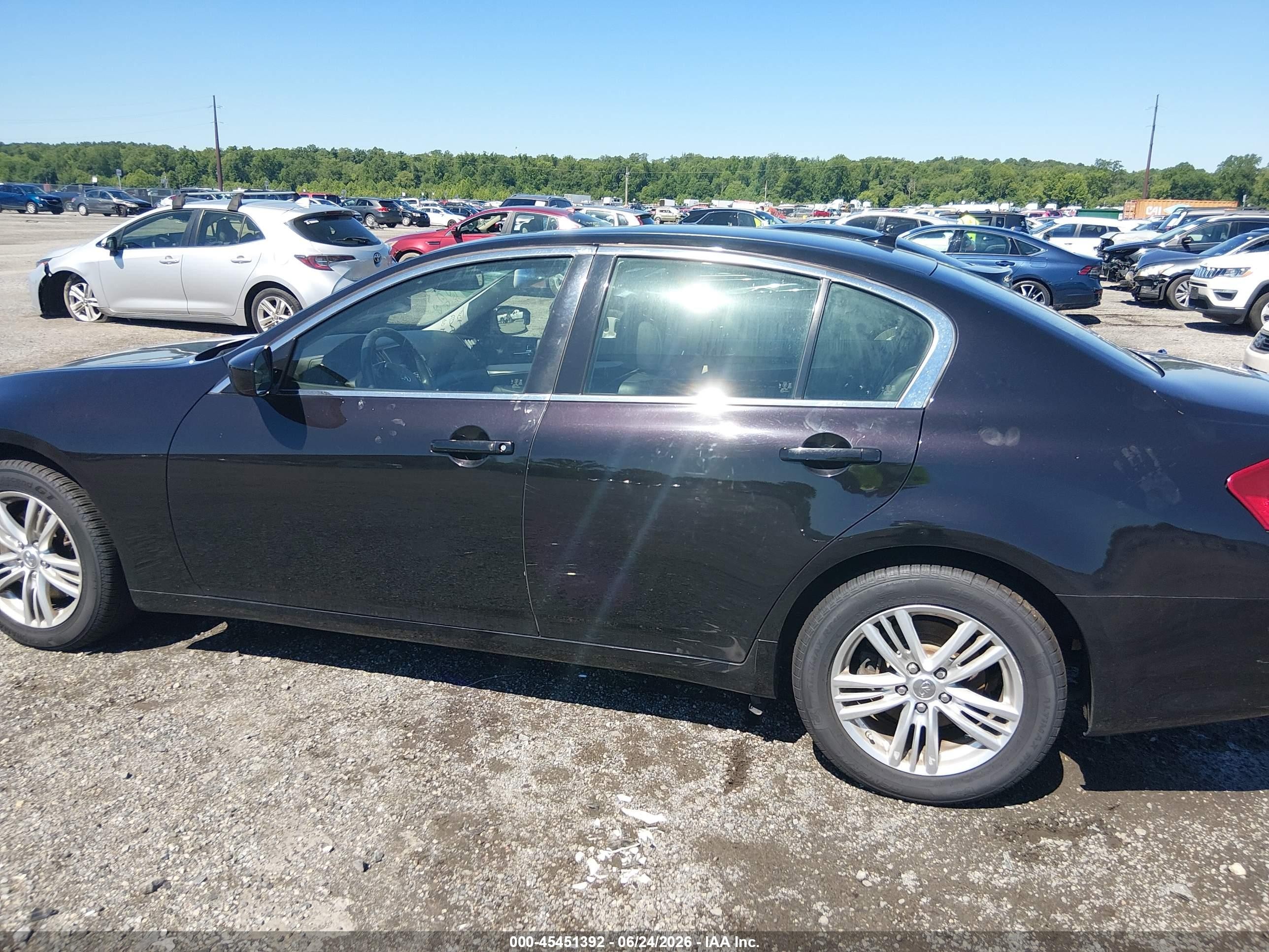 2013 Infiniti G37x   Black vin: JN1CV6AR3DM755143