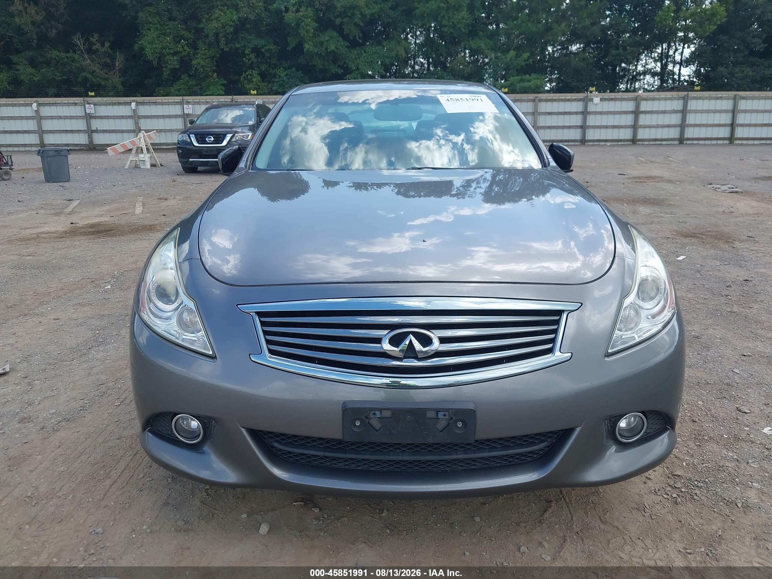 2013 Infiniti G37x   Gray vin: JN1CV6AR3DM756373