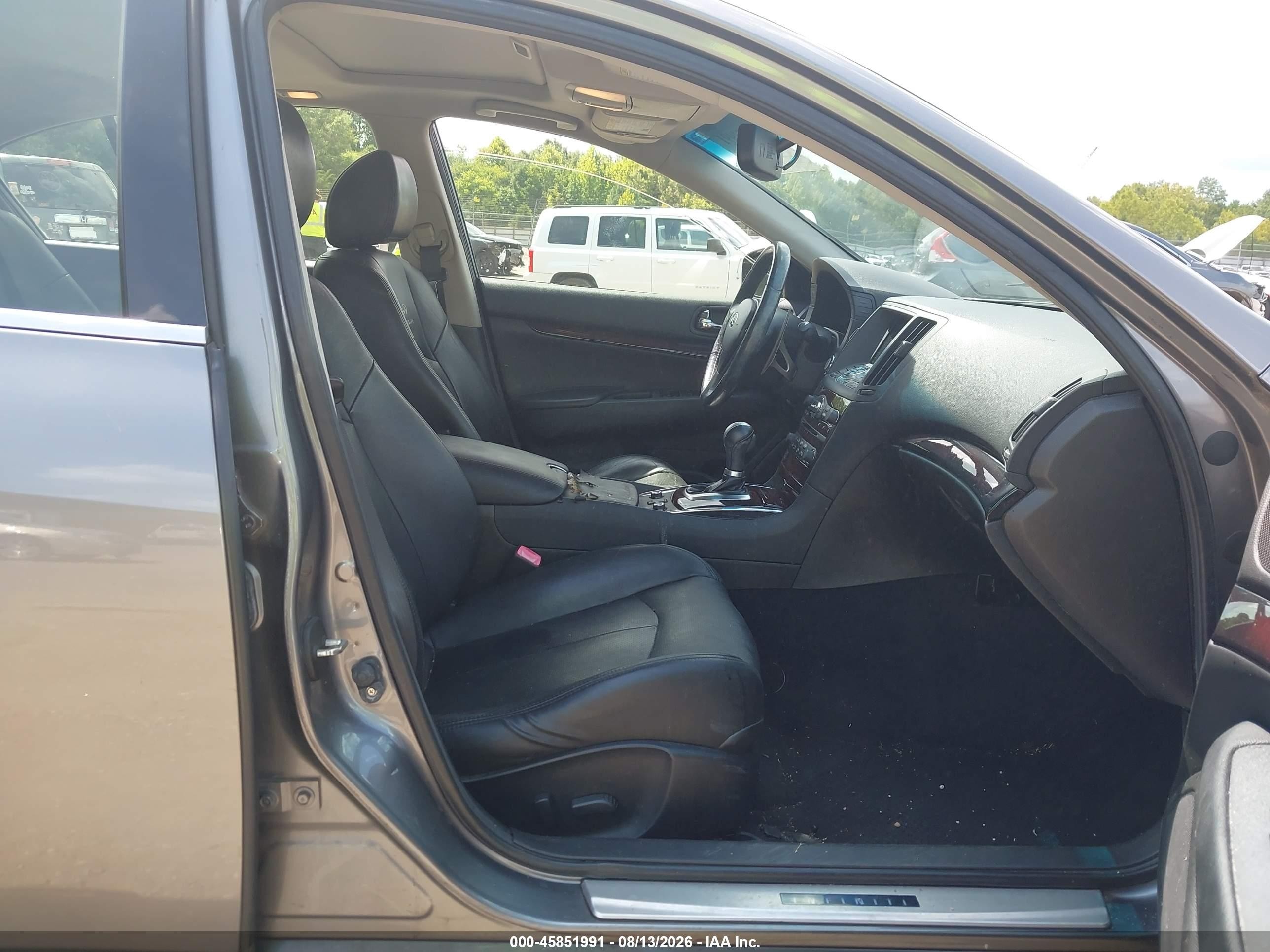 2013 Infiniti G37x   Gray vin: JN1CV6AR3DM756373