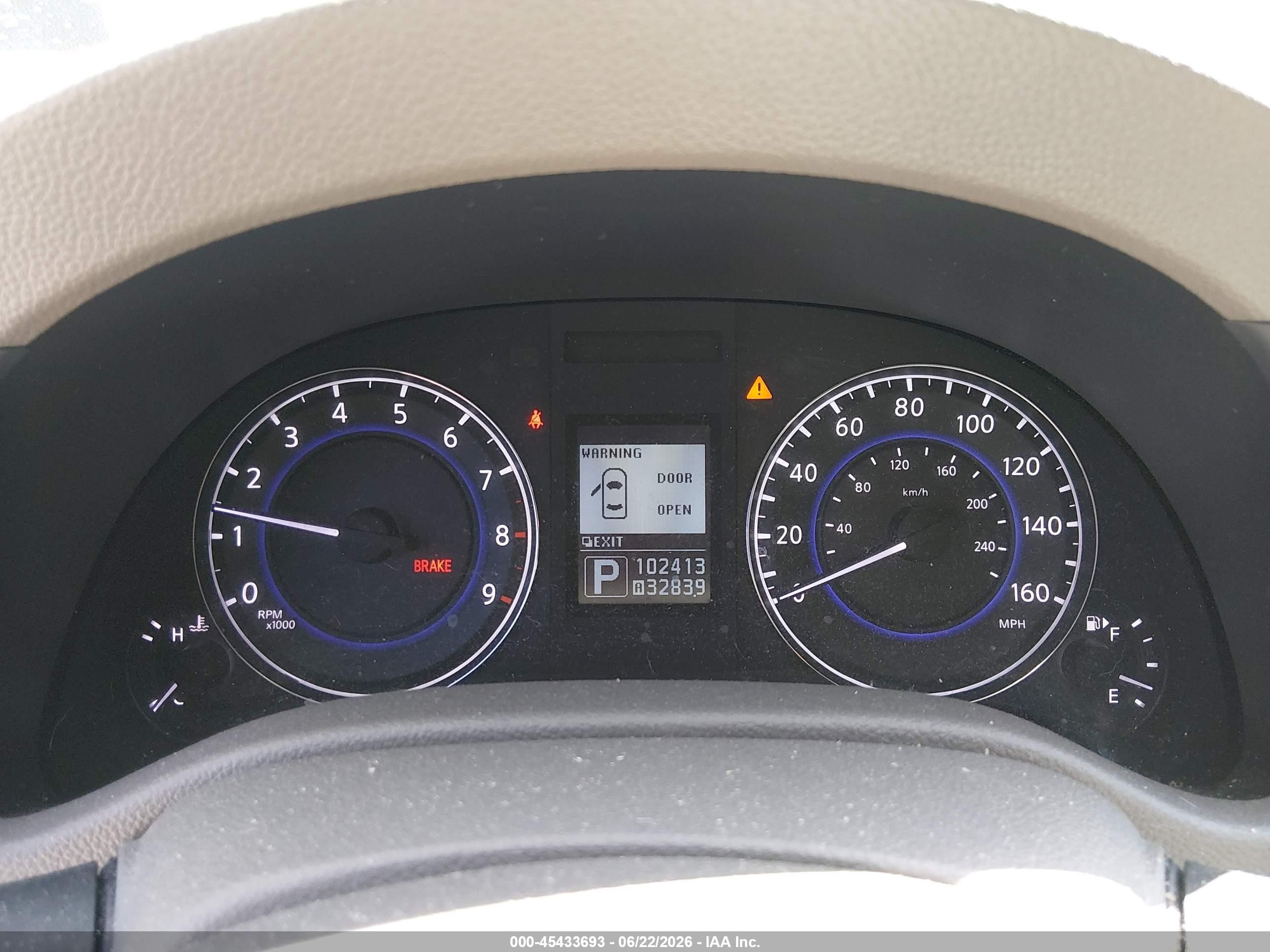 2013 Infiniti G37x White vin: JN1CV6AR3DM765056