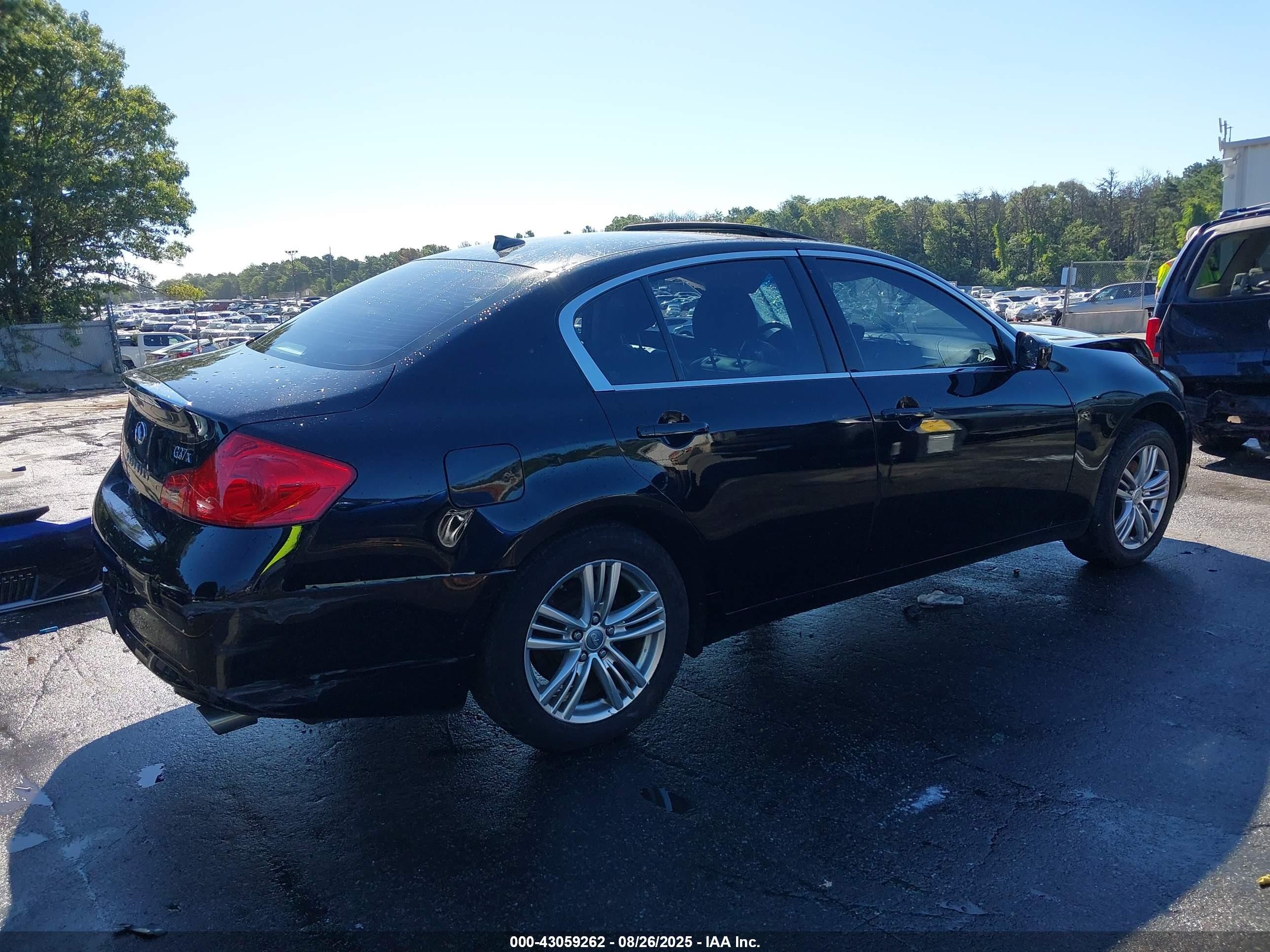 2013 Infiniti G37x   Black vin: JN1CV6AR3DM765414
