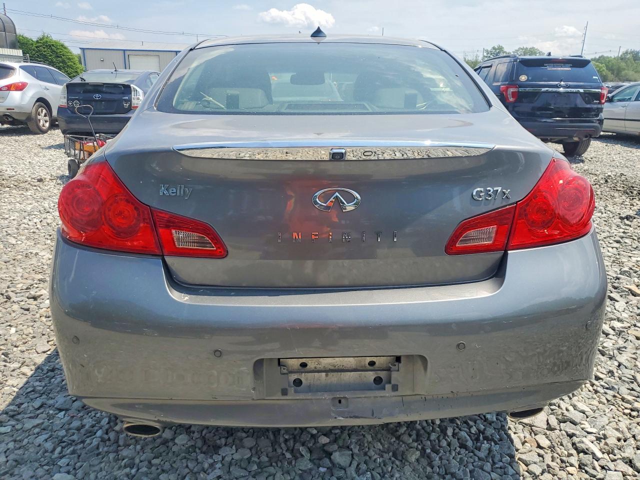 2013 Infiniti G37 Sedan X Gray vin: JN1CV6AR3DM766269
