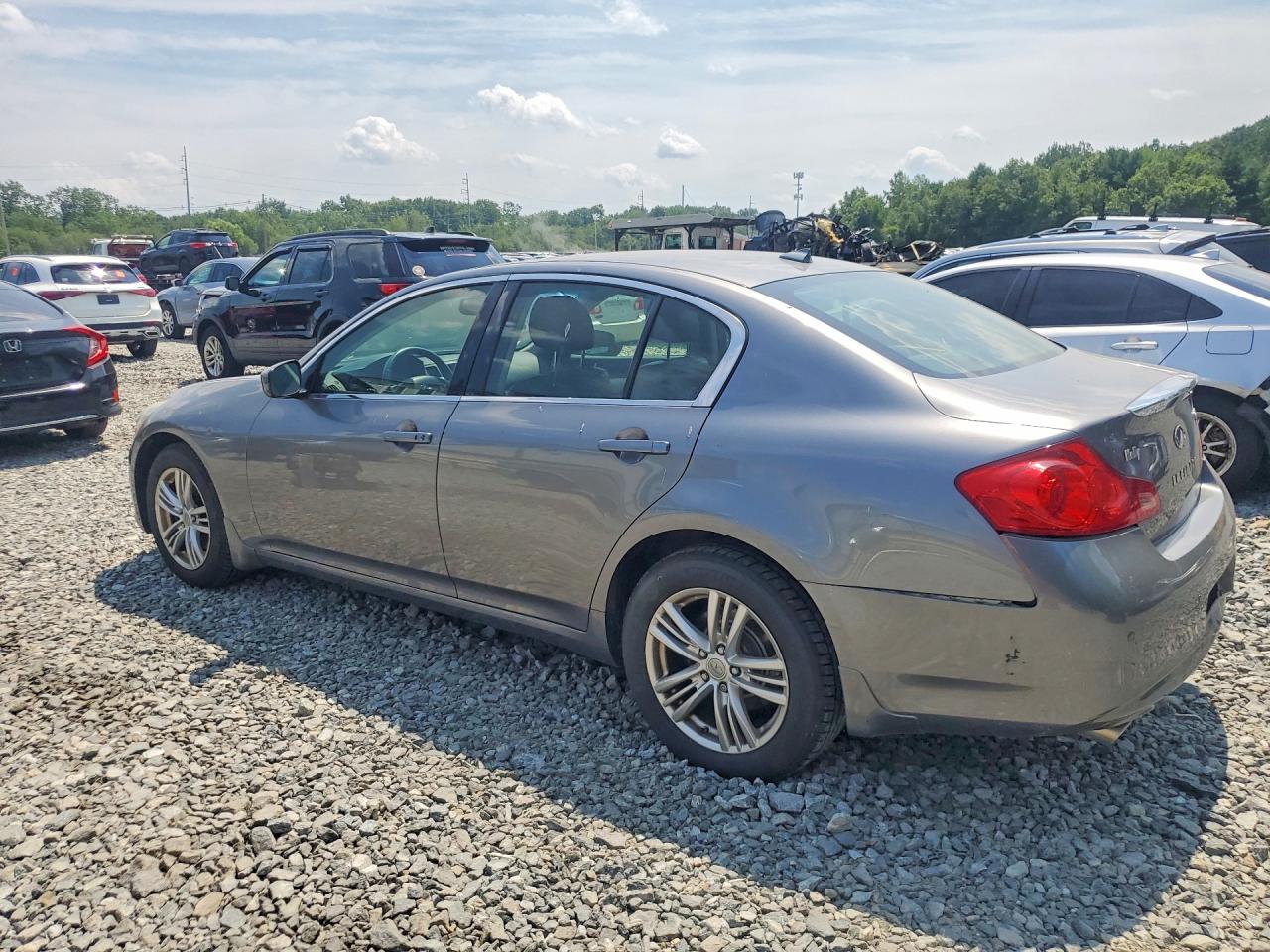 2013 Infiniti G37 Sedan X Gray vin: JN1CV6AR3DM766269