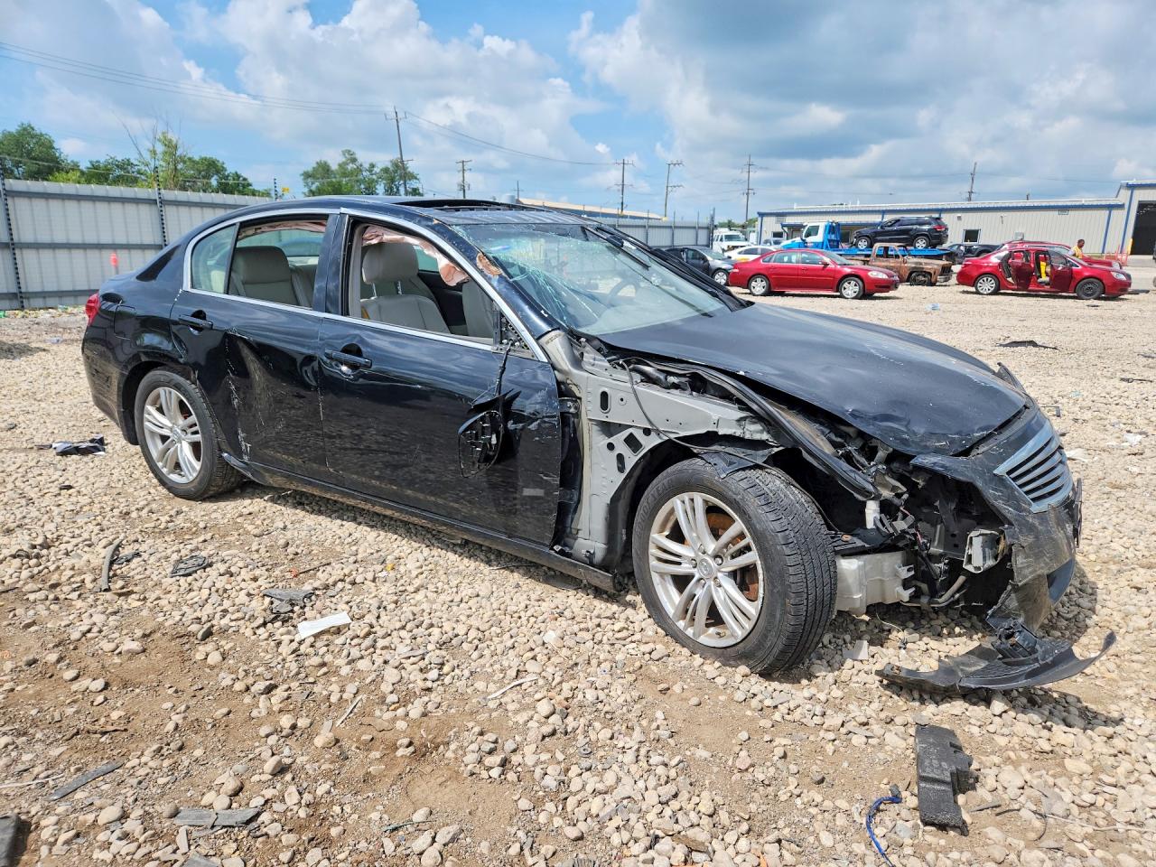 2013 Infiniti G37 Sedan X Black vin: JN1CV6AR3DM767678