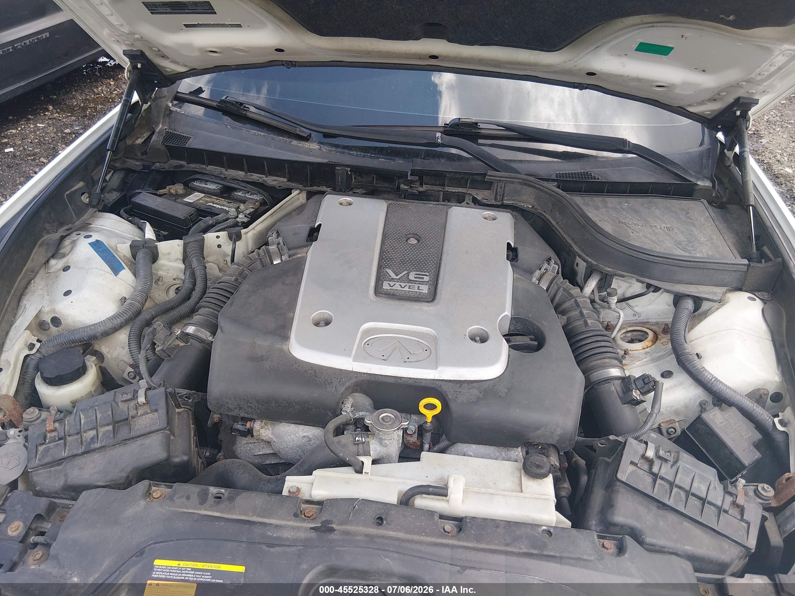 2013 Infiniti G37x   White vin: JN1CV6AR3DM768779
