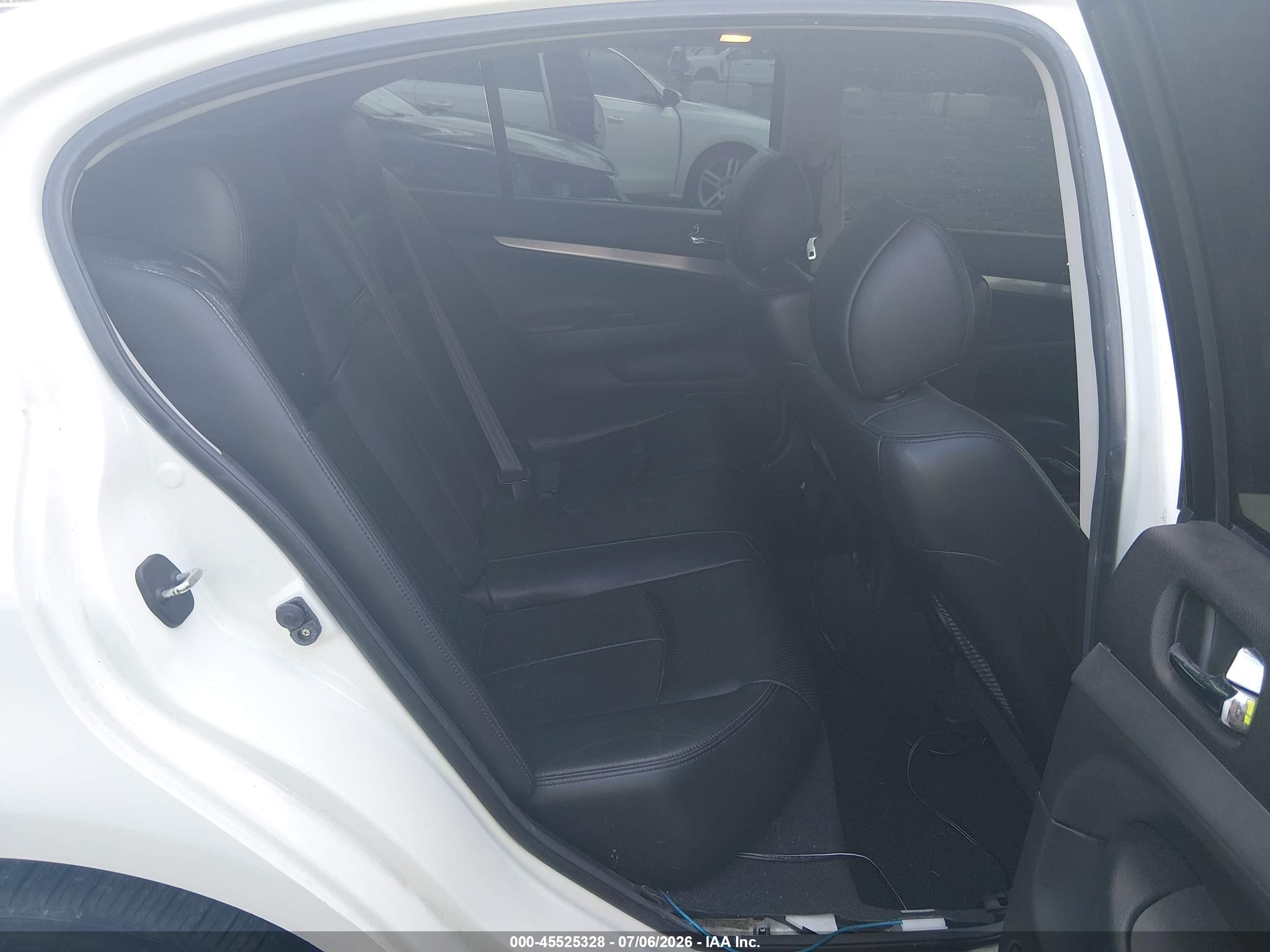 2013 Infiniti G37x   White vin: JN1CV6AR3DM768779