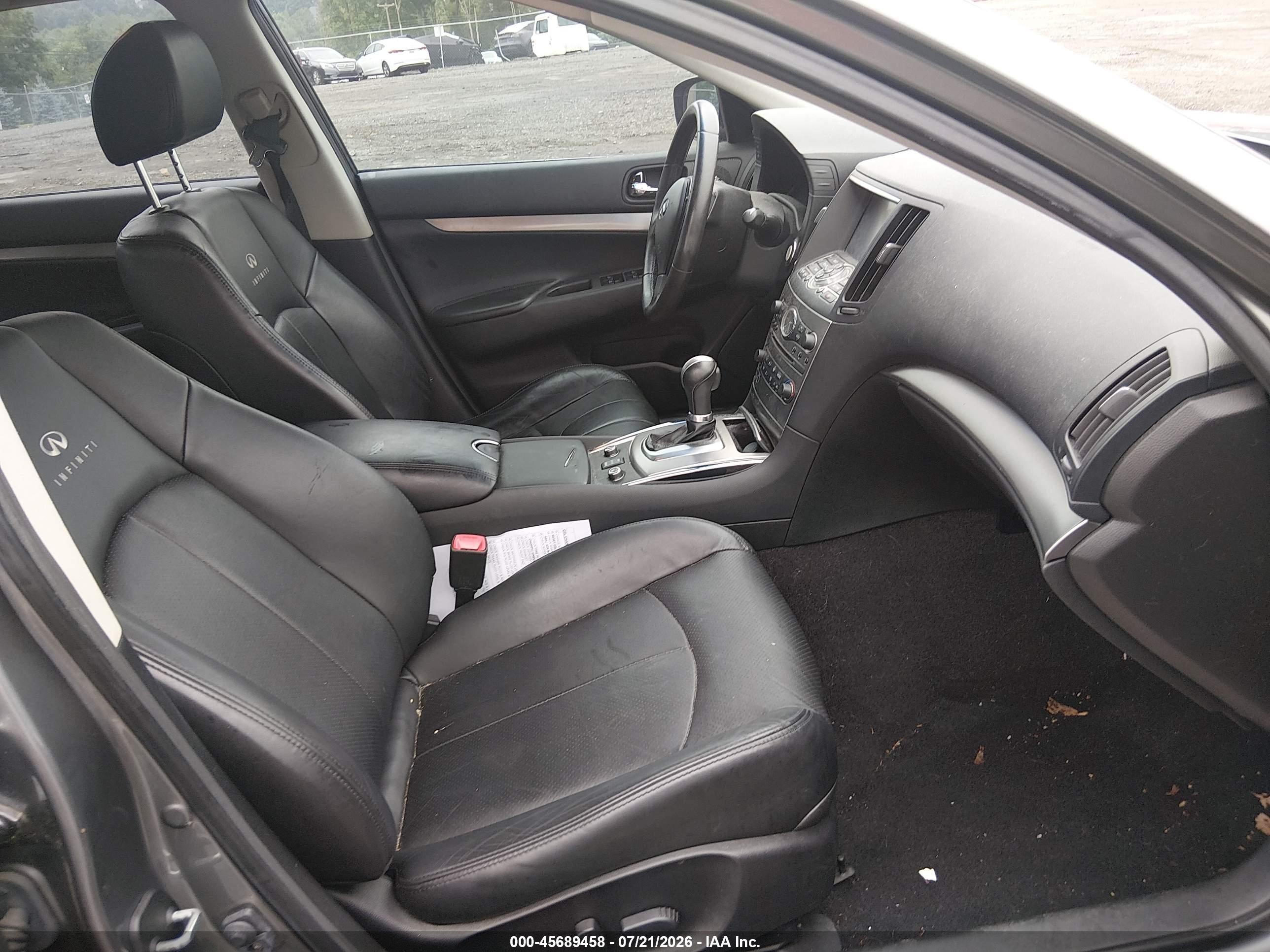 2013 Infiniti G37x Gray vin: JN1CV6AR3DM769785
