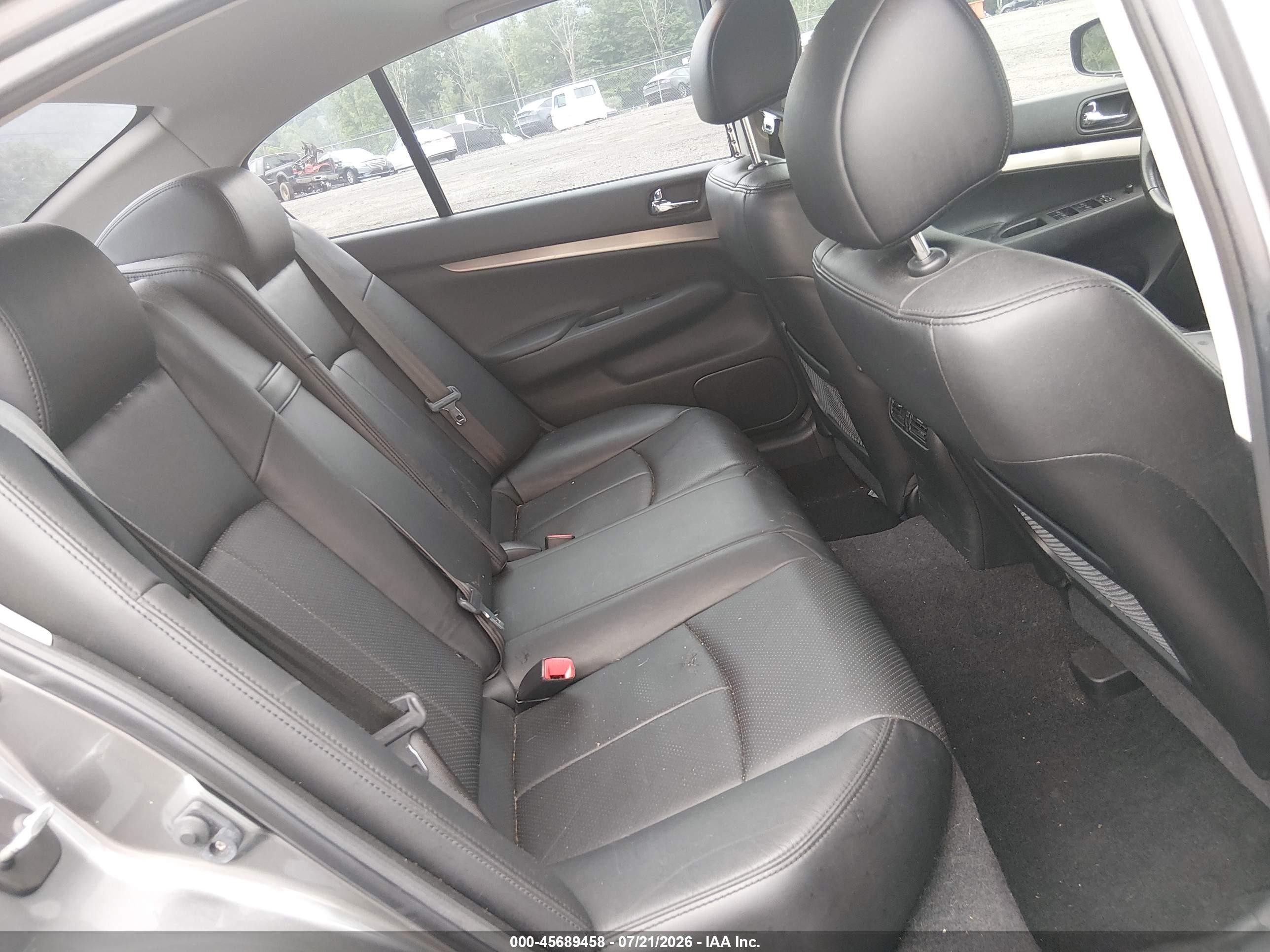 2013 Infiniti G37x Gray vin: JN1CV6AR3DM769785