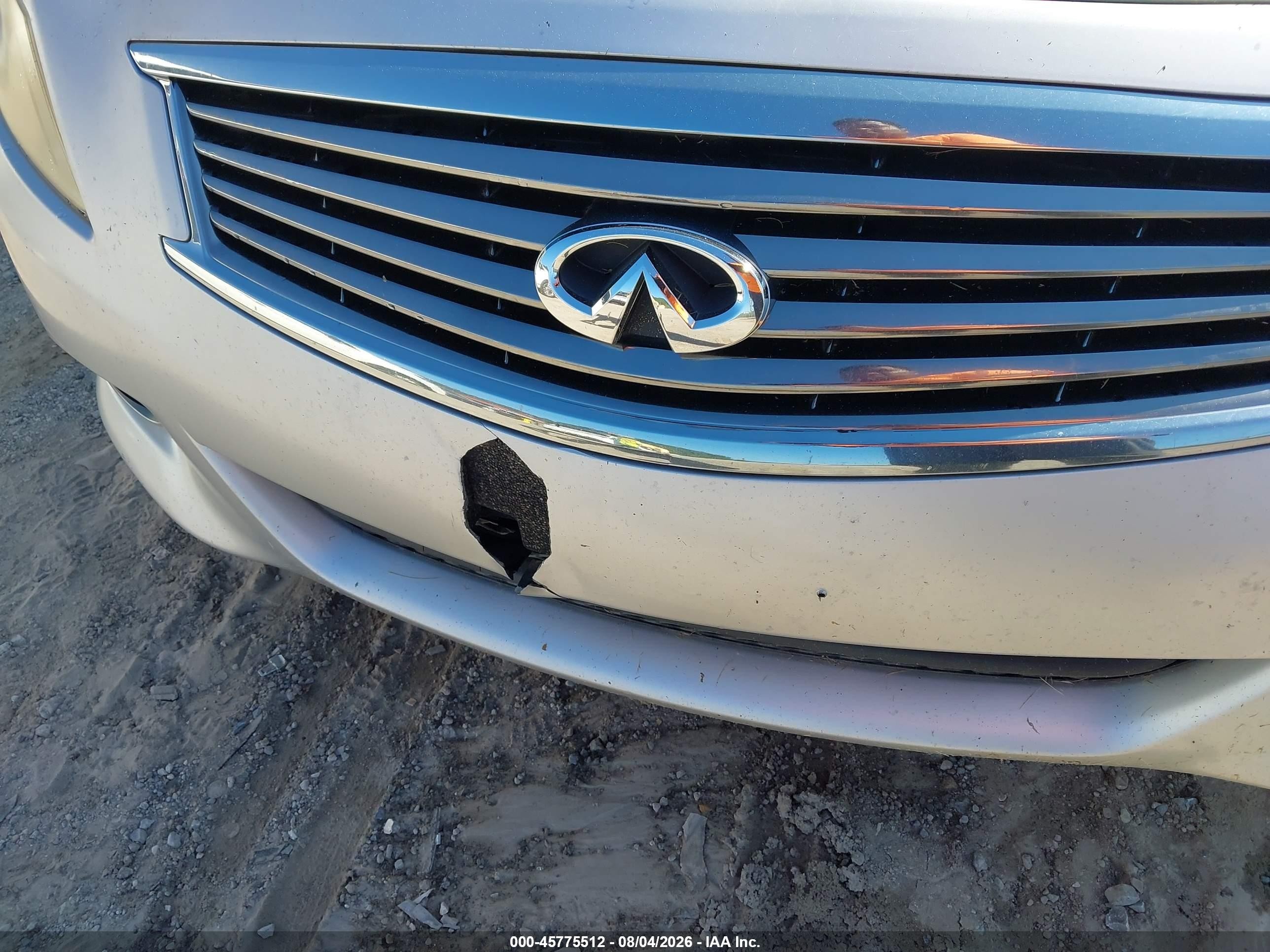 2010 Infiniti G37x   Серебряный vin: JN1CV6AR4AM251146