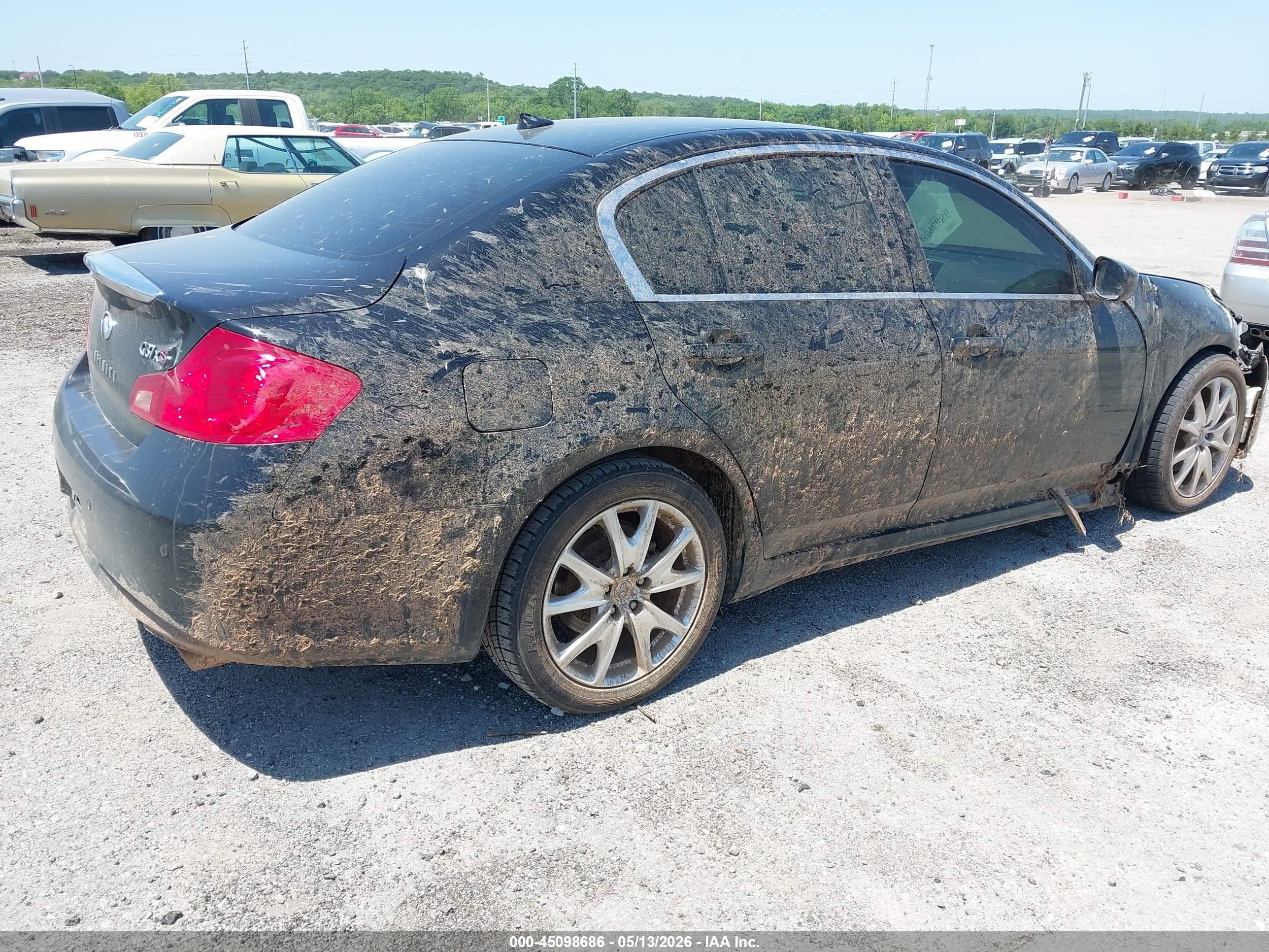 2010 Infiniti G37x   Черный vin: JN1CV6AR4AM252247