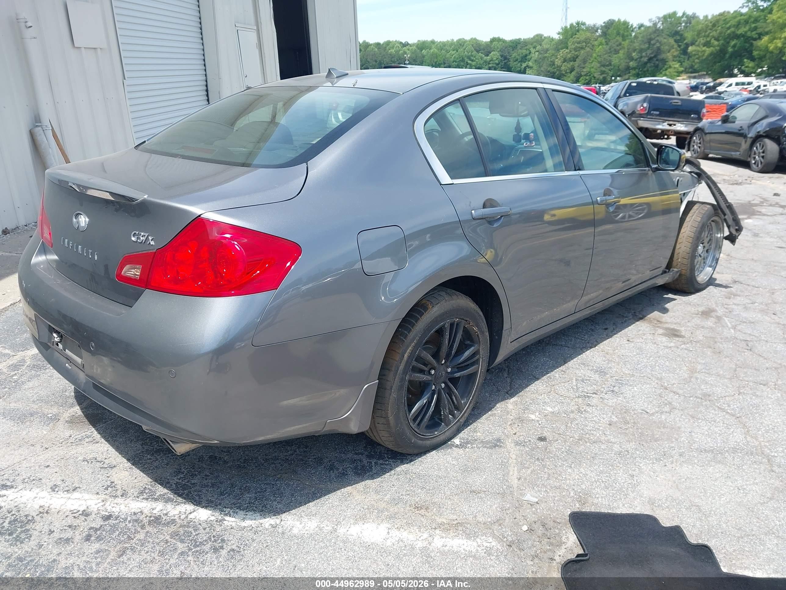 2010 Infiniti G37x   Gray vin: JN1CV6AR4AM454537