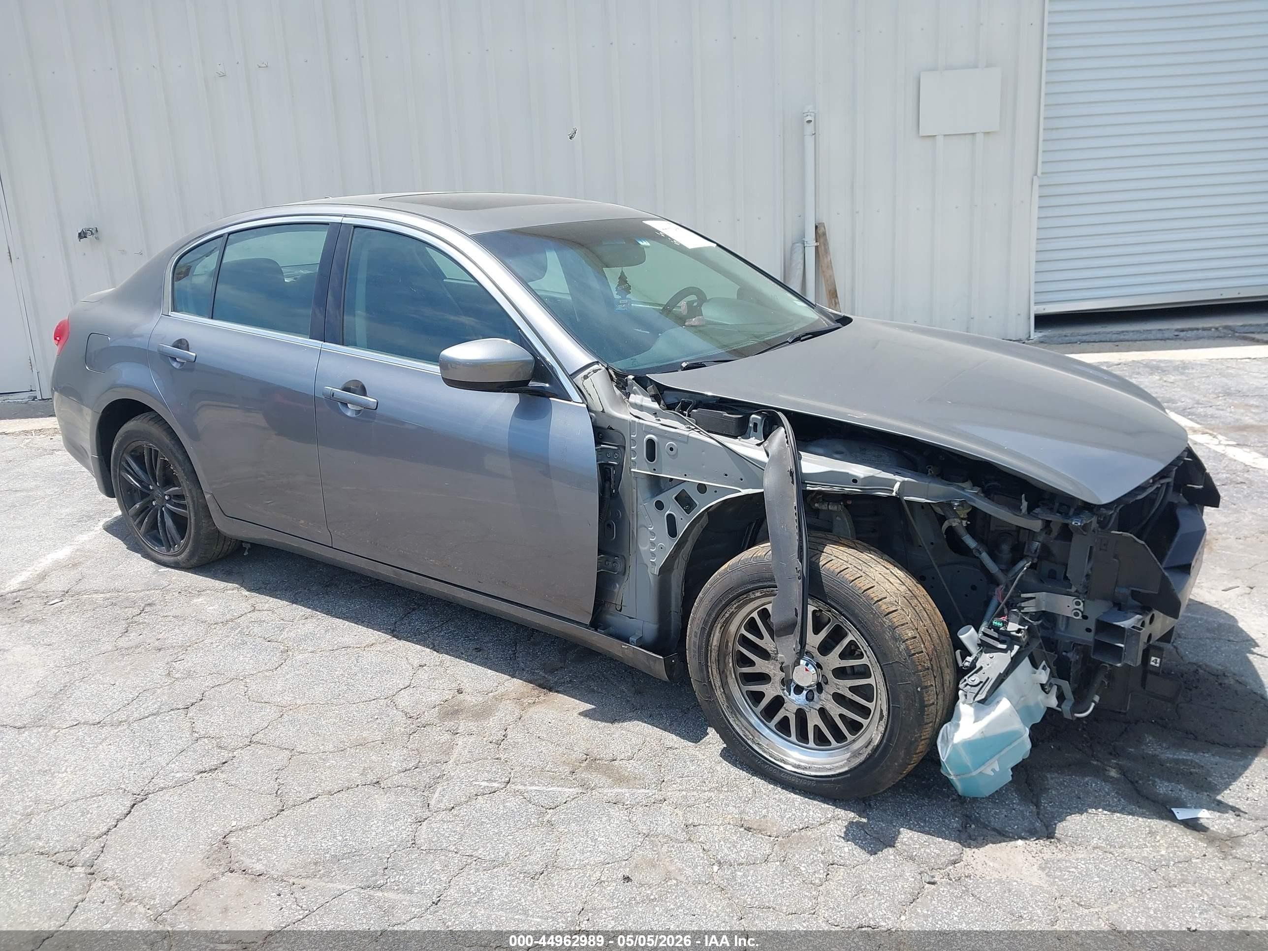 2010 Infiniti G37x   Gray vin: JN1CV6AR4AM454537
