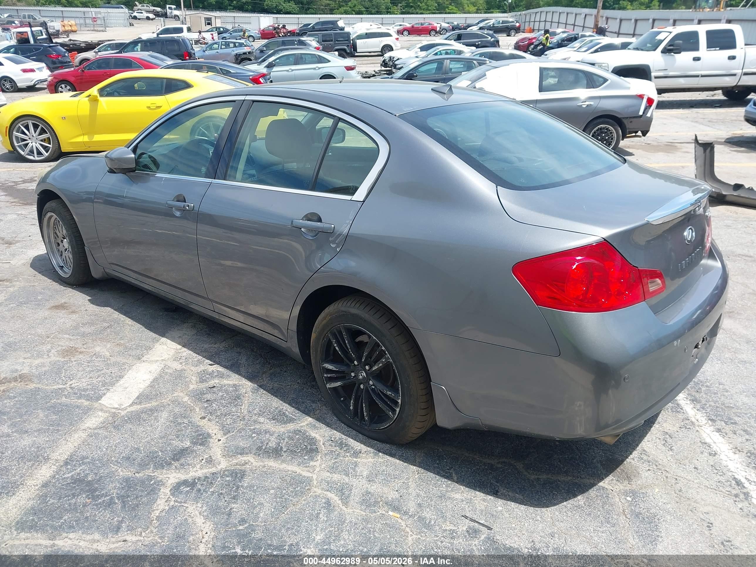 2010 Infiniti G37x   Gray vin: JN1CV6AR4AM454537