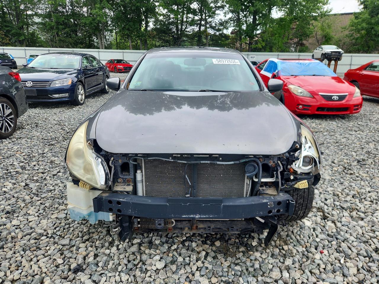 2010 Infiniti G37 Sedan Gray vin: JN1CV6AR4AM457762