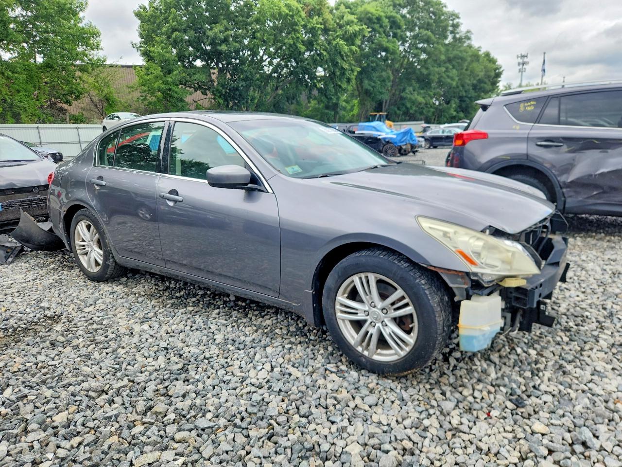 2010 Infiniti G37 Sedan Gray vin: JN1CV6AR4AM457762