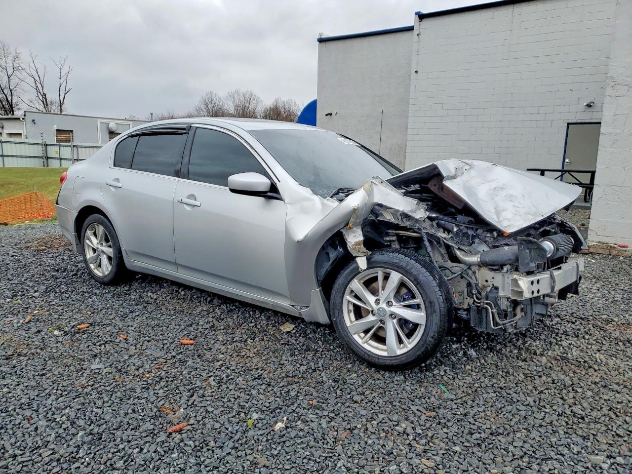 2011 Infiniti G37 Sedan X Silver vin: JN1CV6AR4BM350681