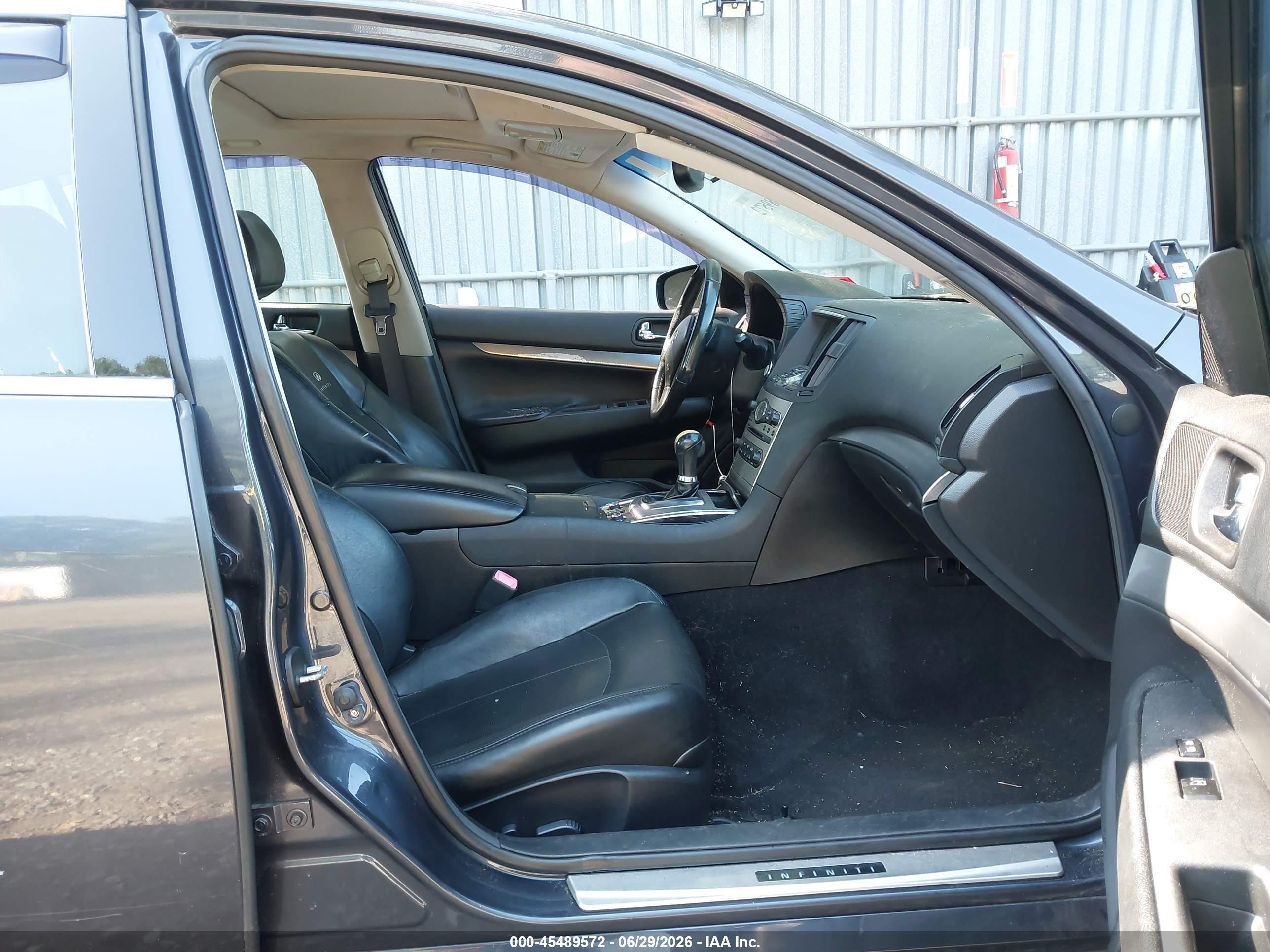 2011 Infiniti G37x   Gray vin: JN1CV6AR4BM356349