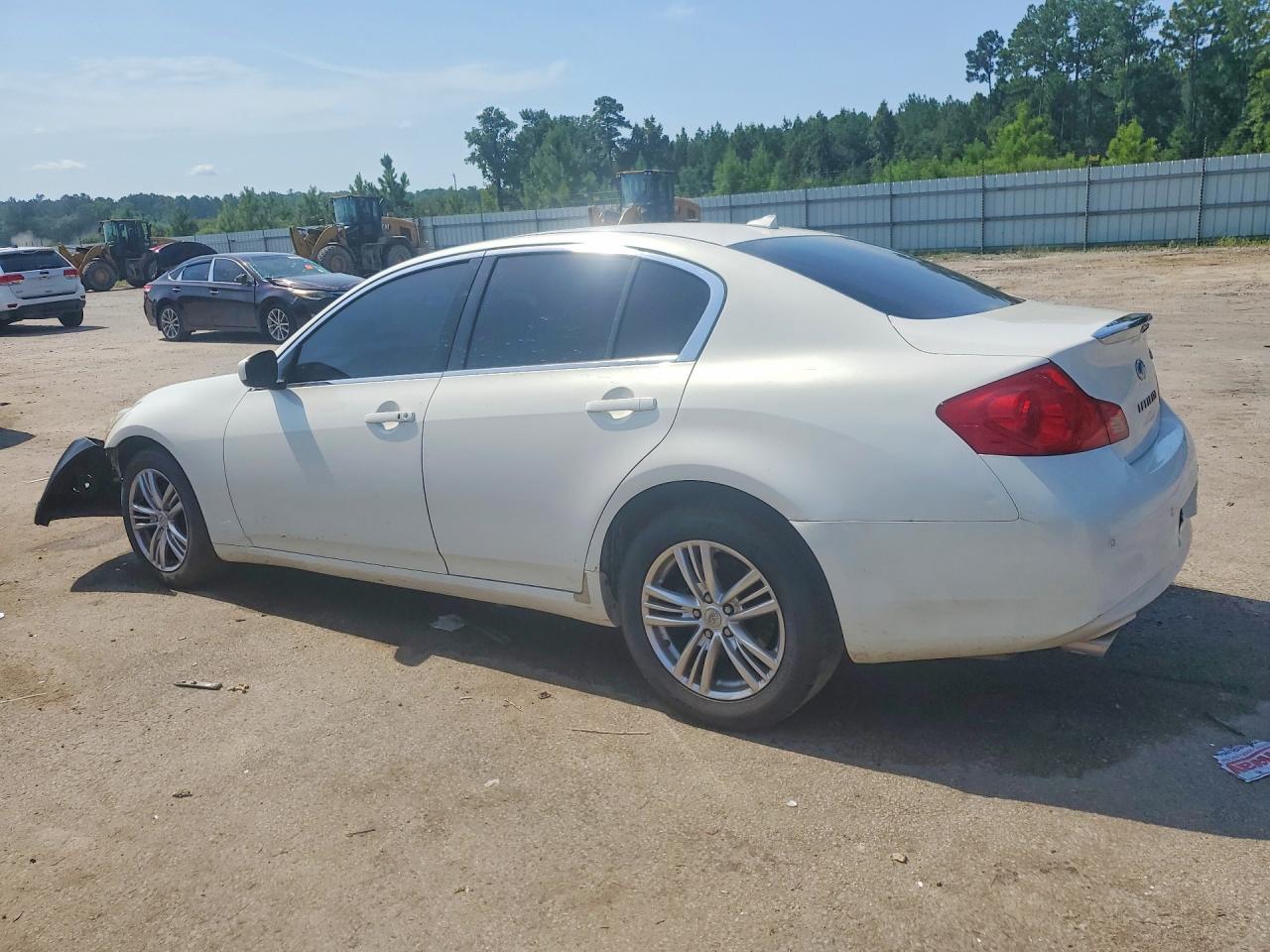 2012 Infiniti G37 Sedan X White vin: JN1CV6AR4CM674005