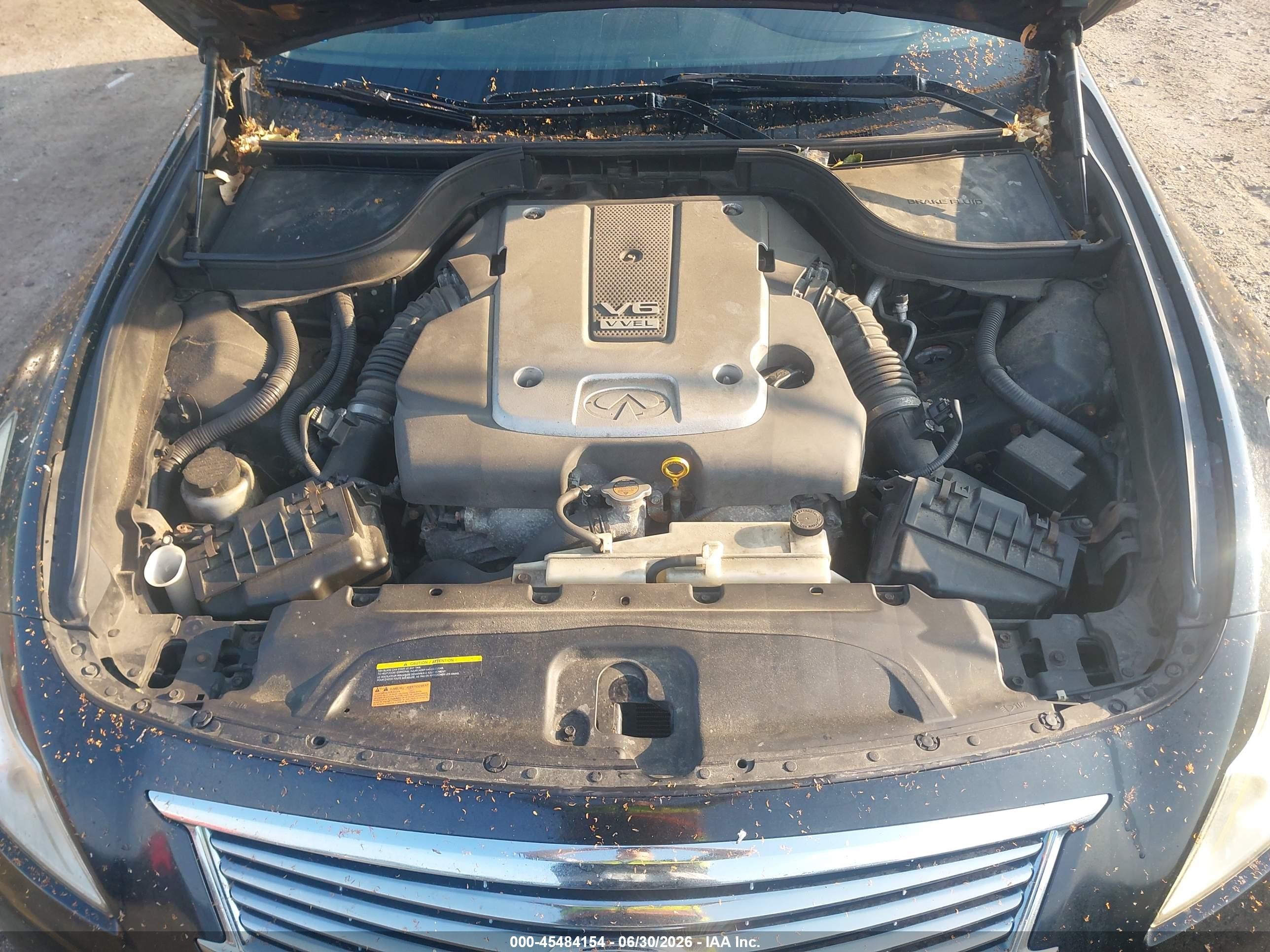 2012 Infiniti G37x   Black vin: JN1CV6AR4CM677017