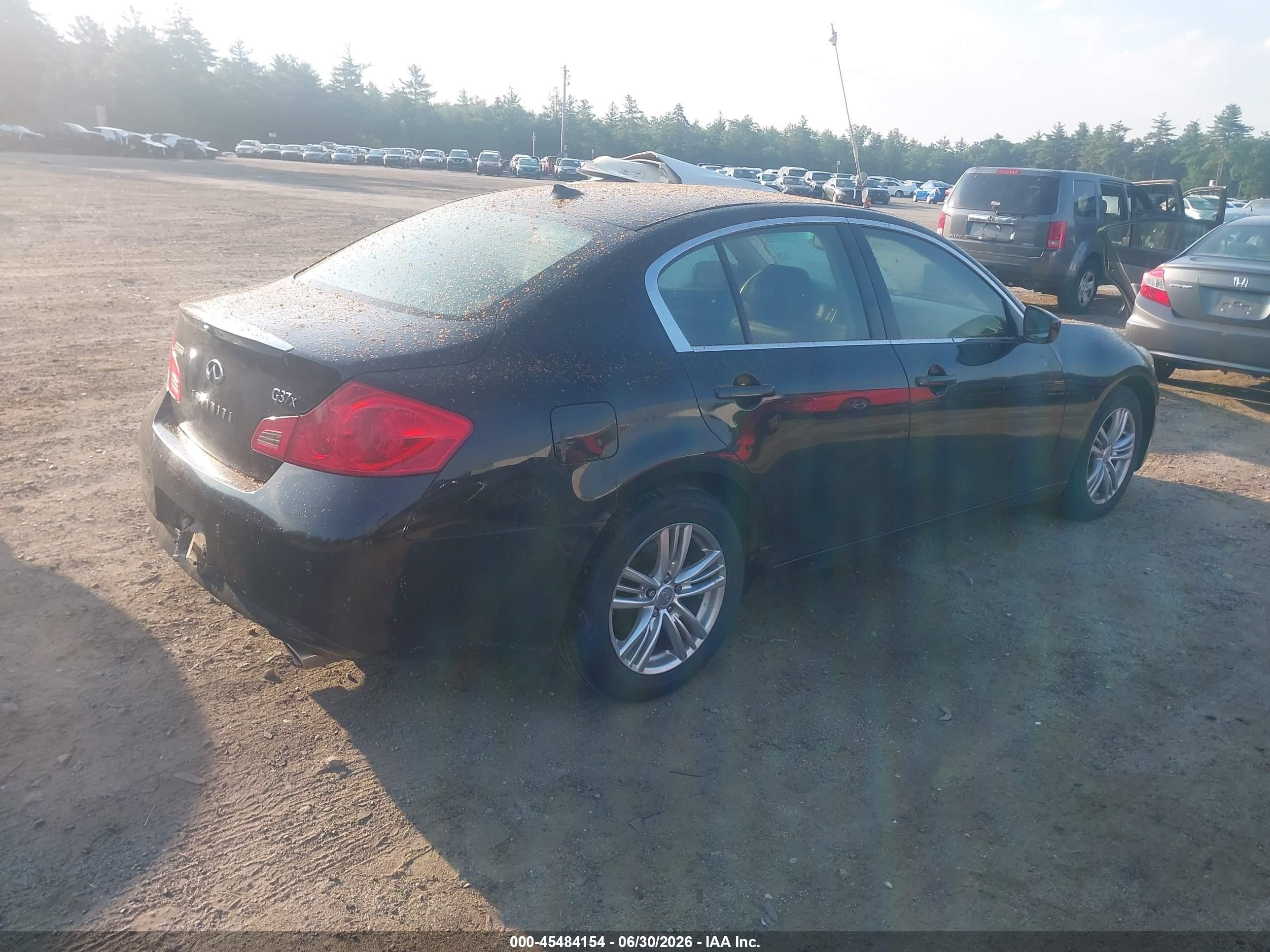 2012 Infiniti G37x   Black vin: JN1CV6AR4CM677017