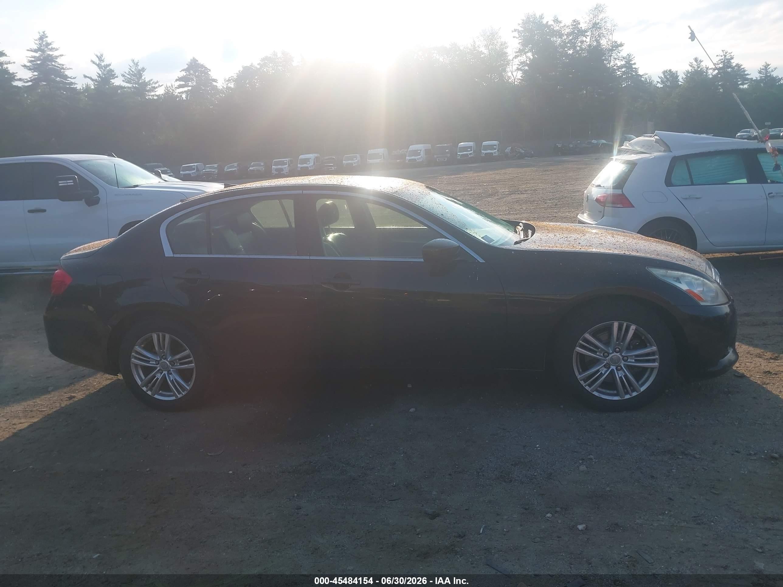 2012 Infiniti G37x   Black vin: JN1CV6AR4CM677017