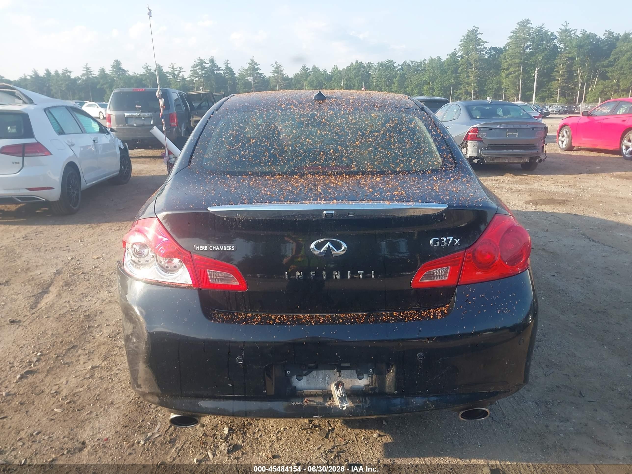 2012 Infiniti G37x   Black vin: JN1CV6AR4CM677017
