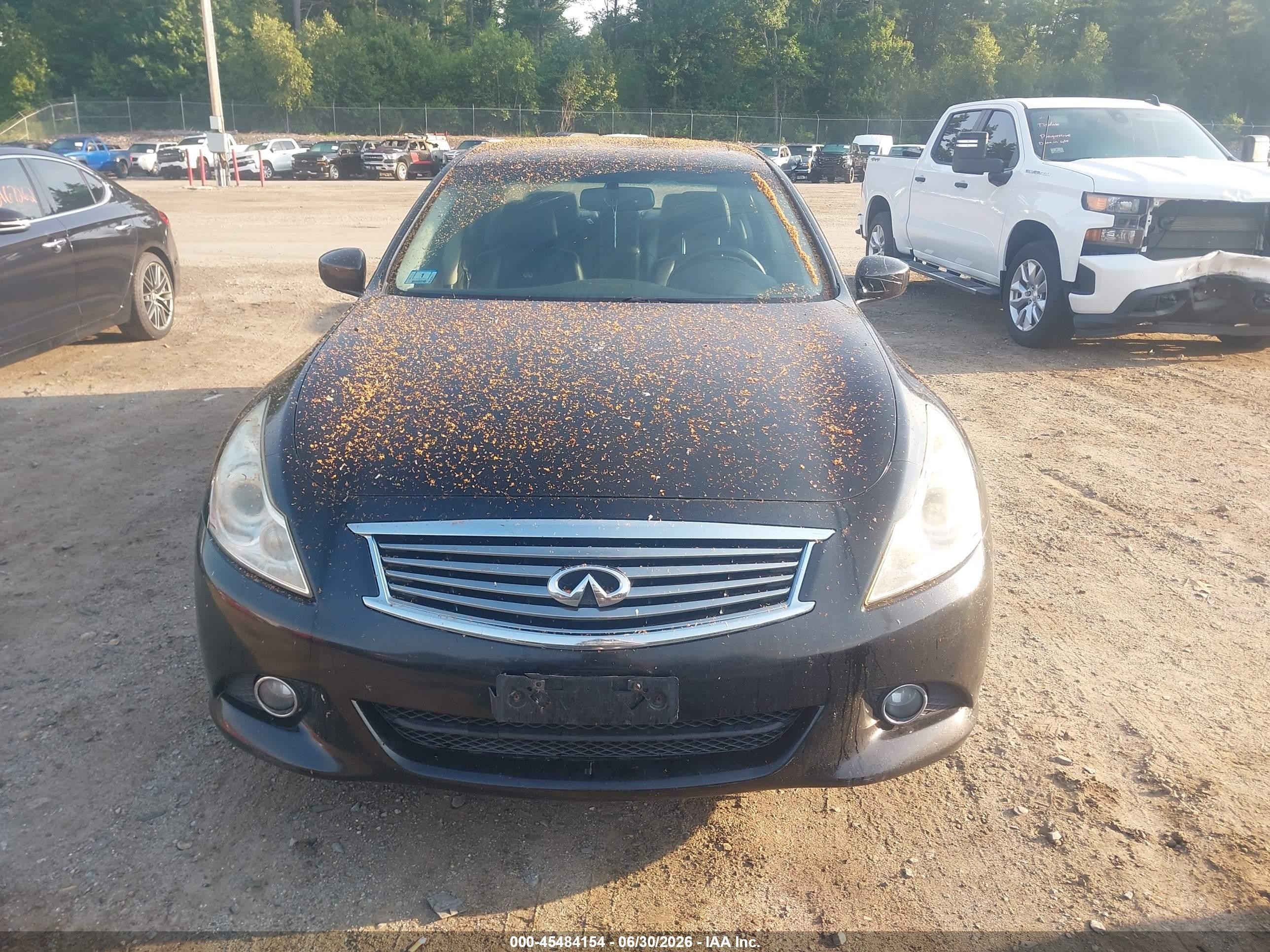 2012 Infiniti G37x   Black vin: JN1CV6AR4CM677017