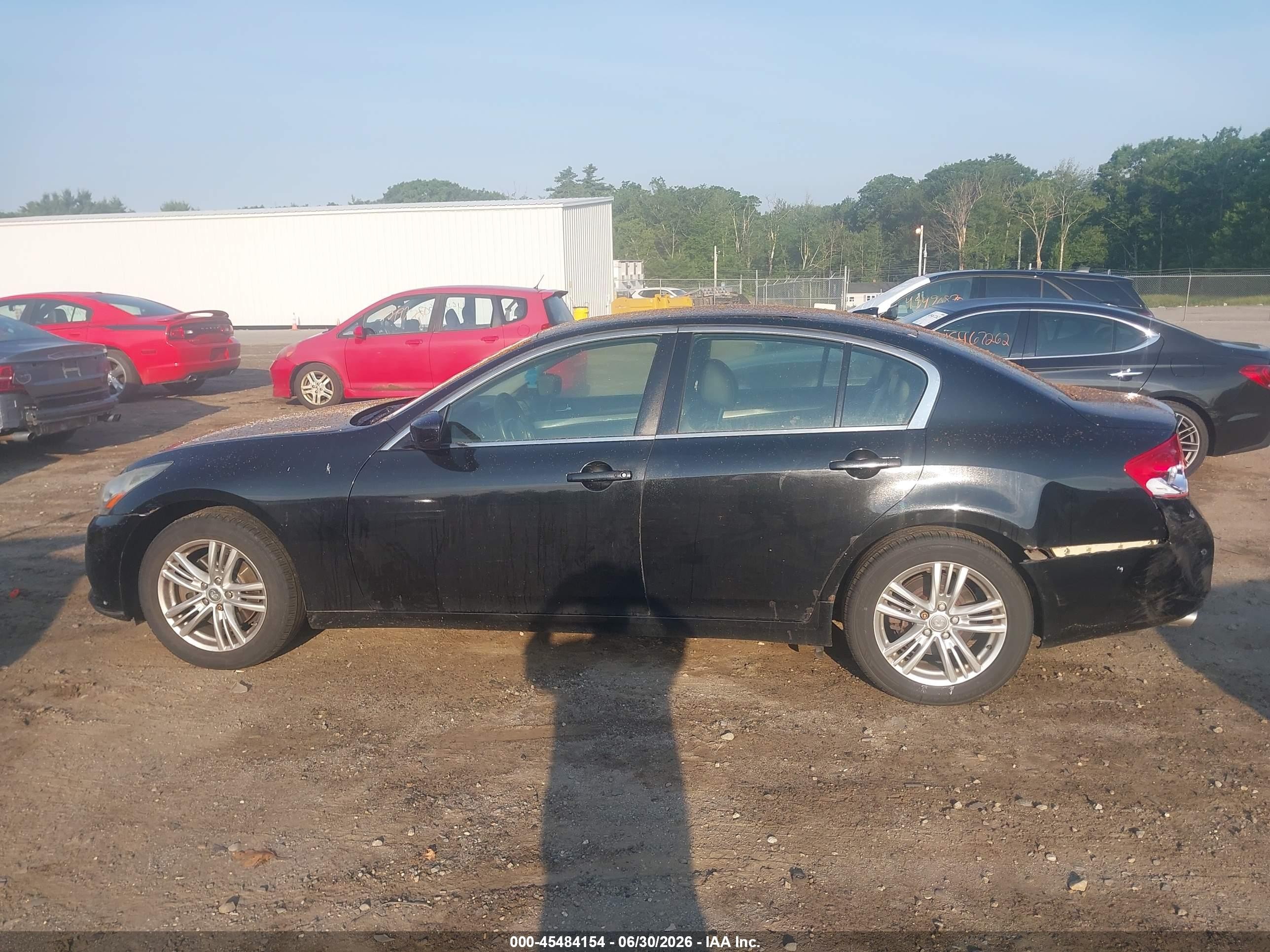 2012 Infiniti G37x   Black vin: JN1CV6AR4CM677017
