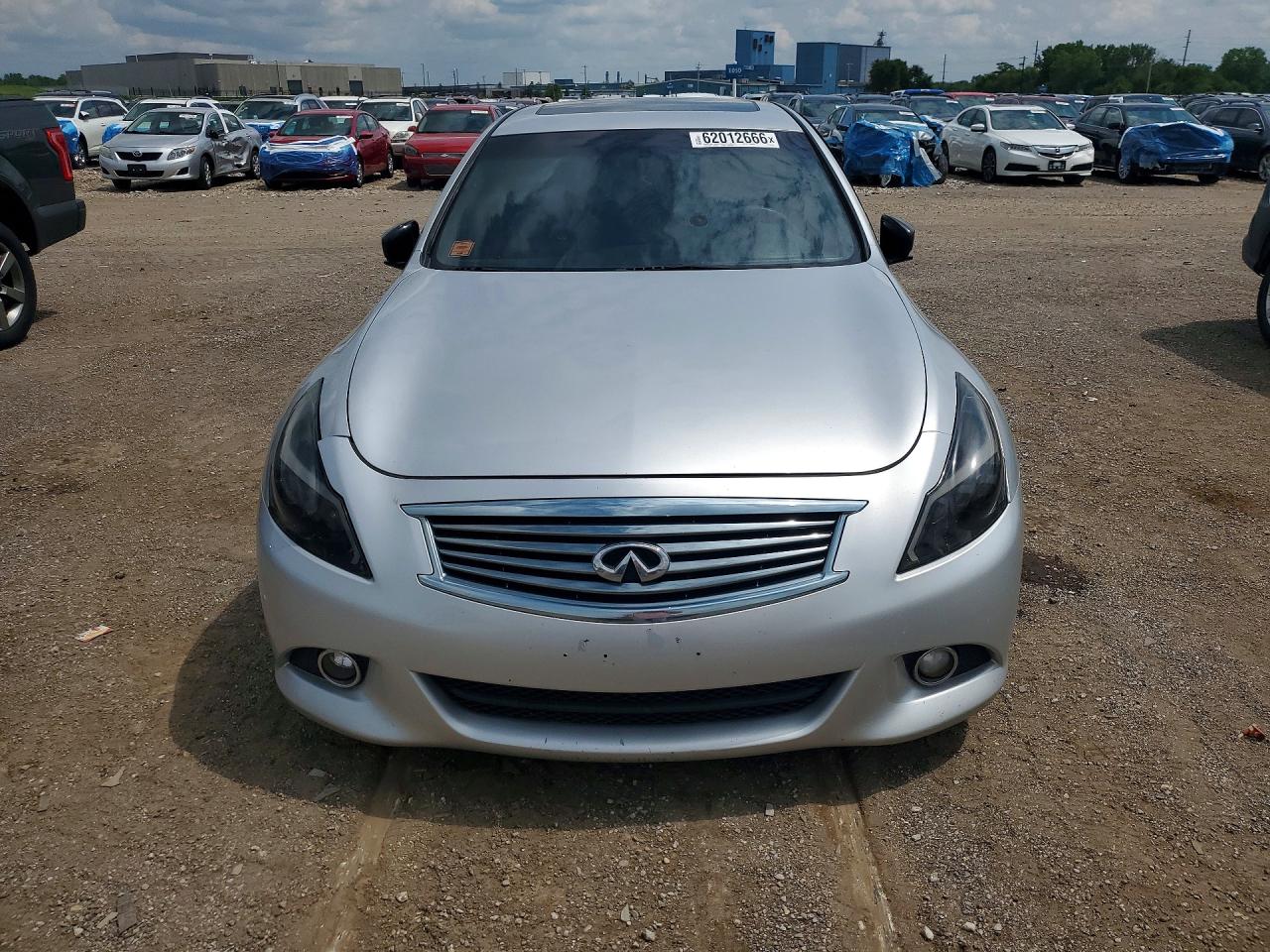 2012 Infiniti G37 Sedan X Silver vin: JN1CV6AR4CM677129