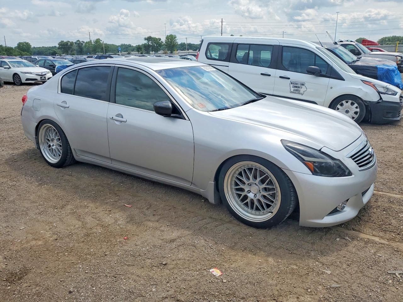 2012 Infiniti G37 Sedan X Silver vin: JN1CV6AR4CM677129