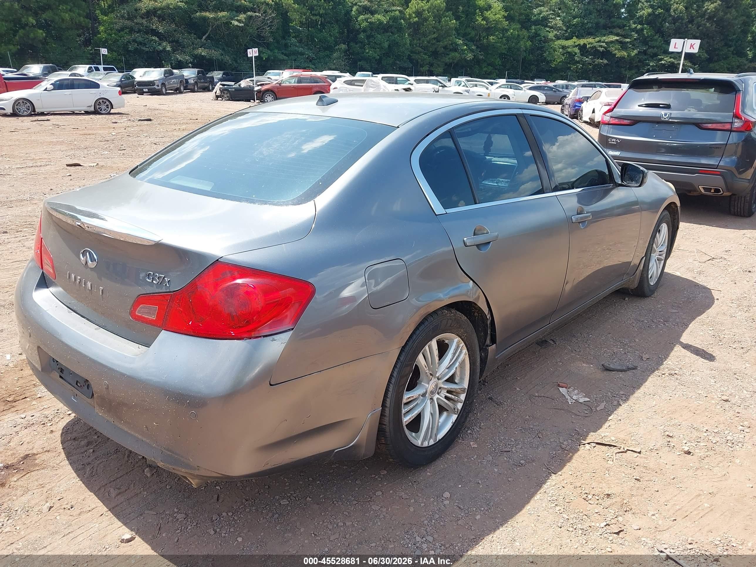 2012 Infiniti G37x   Black vin: JN1CV6AR4CM678457