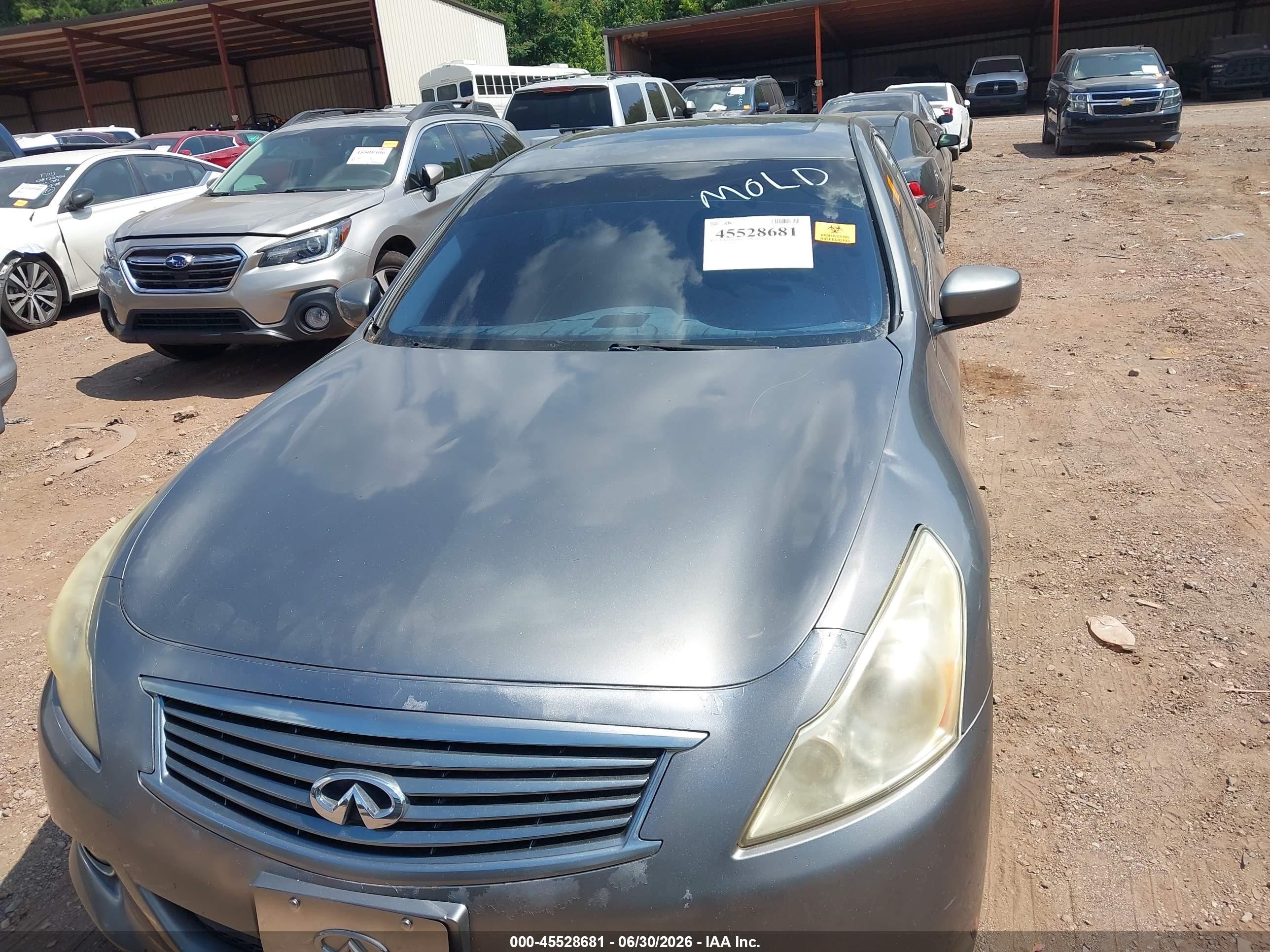 2012 Infiniti G37x   Black vin: JN1CV6AR4CM678457