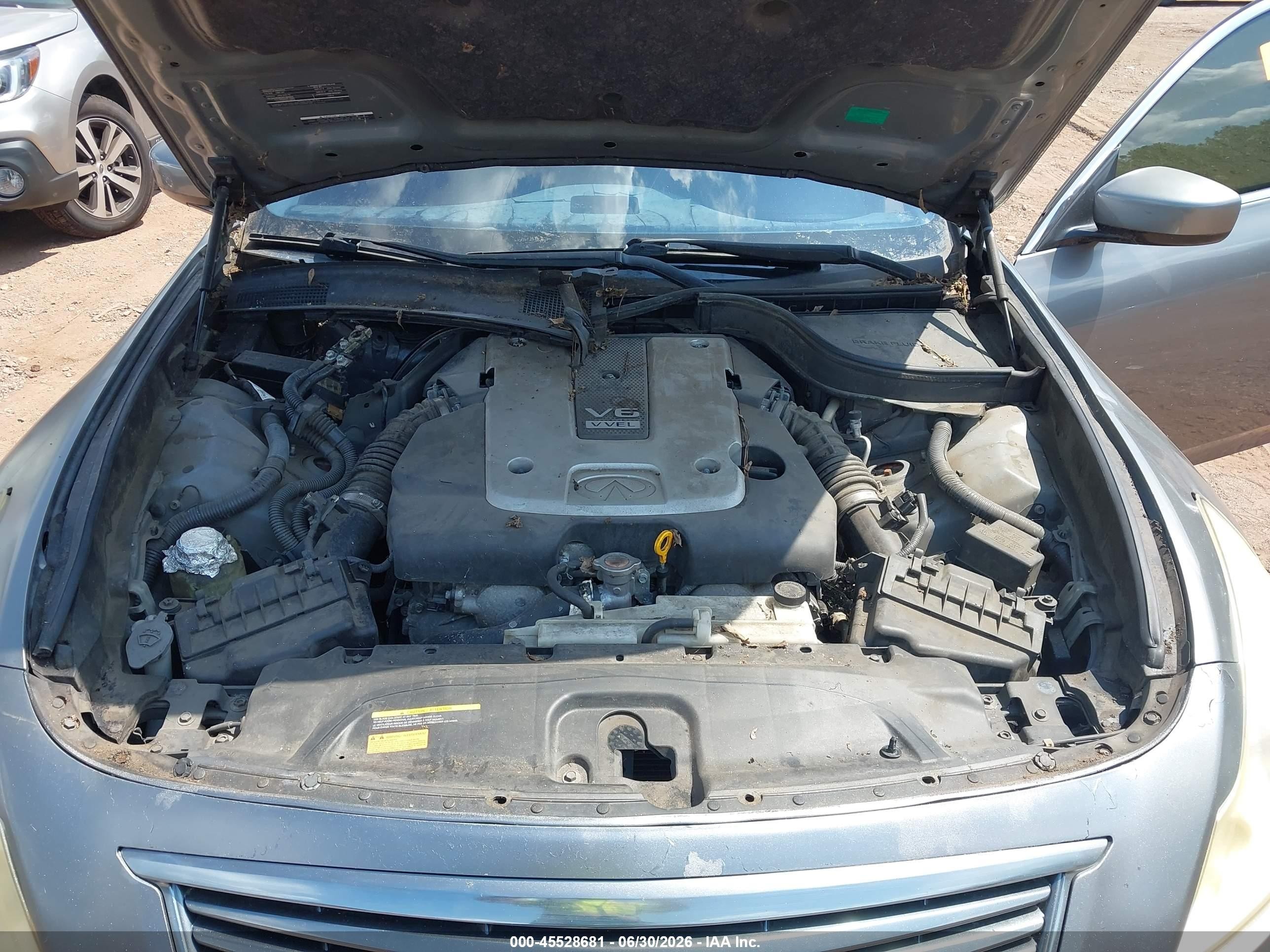 2012 Infiniti G37x   Black vin: JN1CV6AR4CM678457
