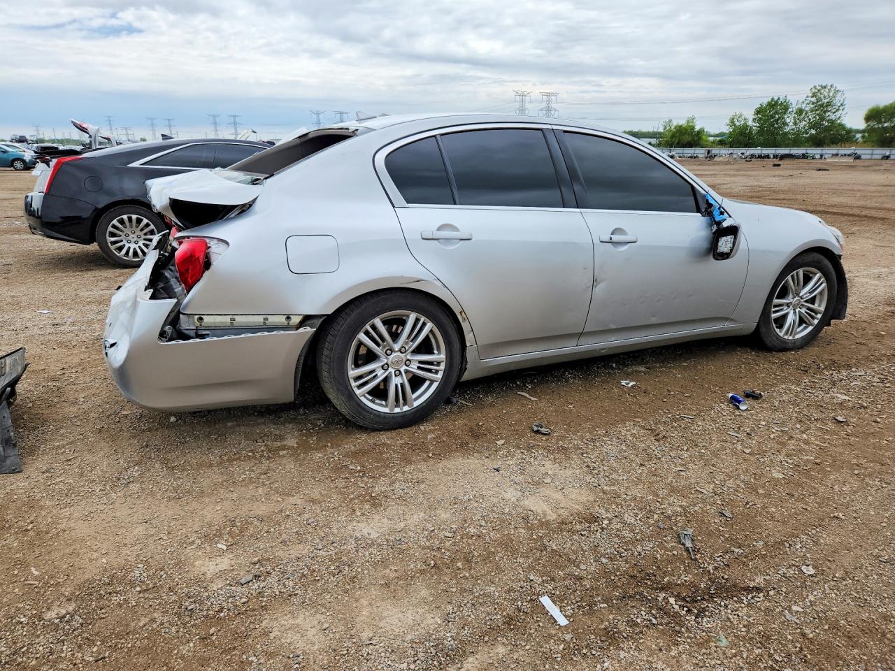 2012 Infiniti G37 Sedan X Silver vin: JN1CV6AR4CM970965