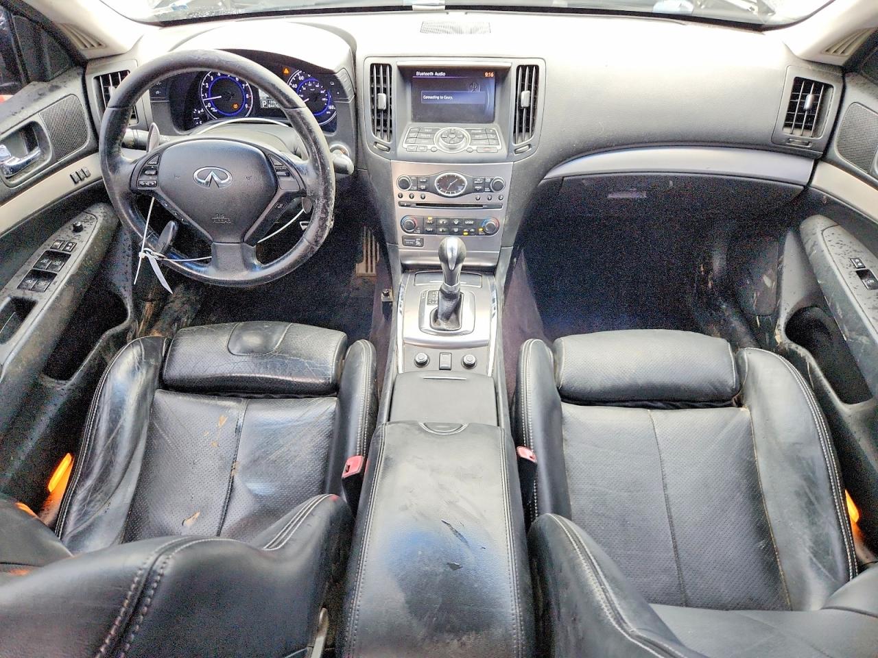 2012 Infiniti G37 Black vin: JN1CV6AR4CM972943