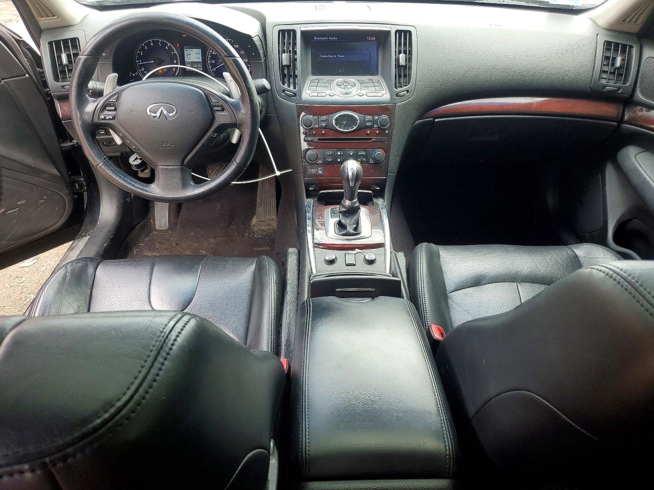 2012 Infiniti G37 Sedan X Black vin: JN1CV6AR4CM975857