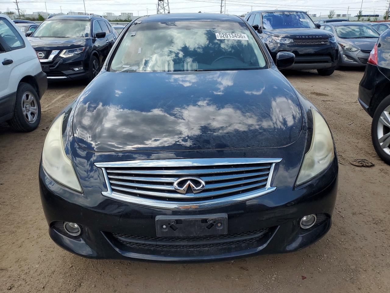 2012 Infiniti G37 Sedan X Black vin: JN1CV6AR4CM977253