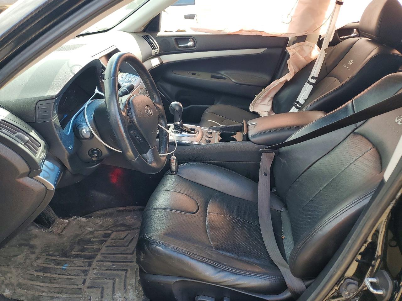 2012 Infiniti G37 Sedan X Black vin: JN1CV6AR4CM977253