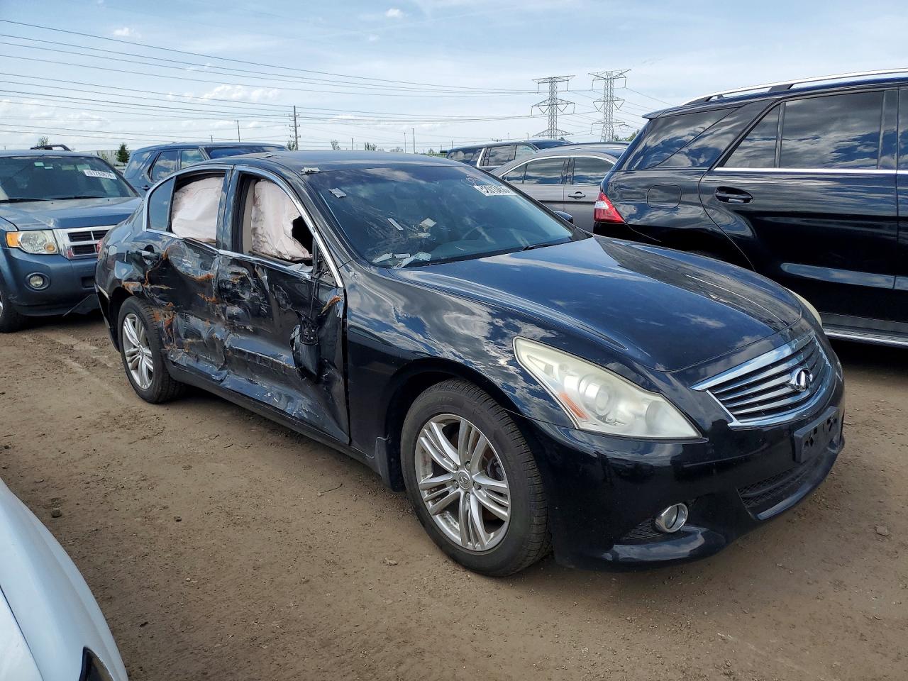 2012 Infiniti G37 Sedan X Black vin: JN1CV6AR4CM977253