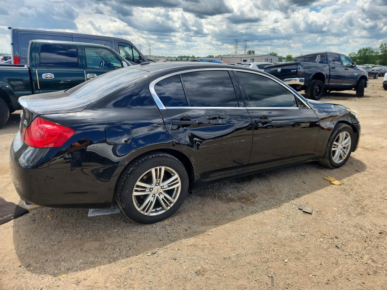 2013 Infiniti G37 Sedan X Black vin: JN1CV6AR4DM351686