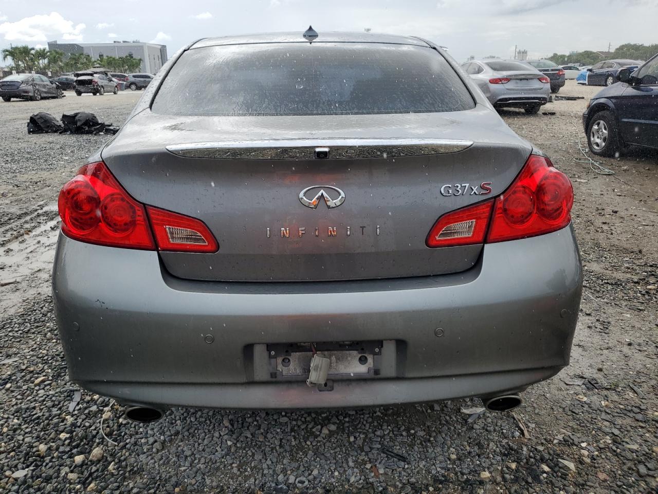 2013 Infiniti G37 Gray vin: JN1CV6AR4DM354359